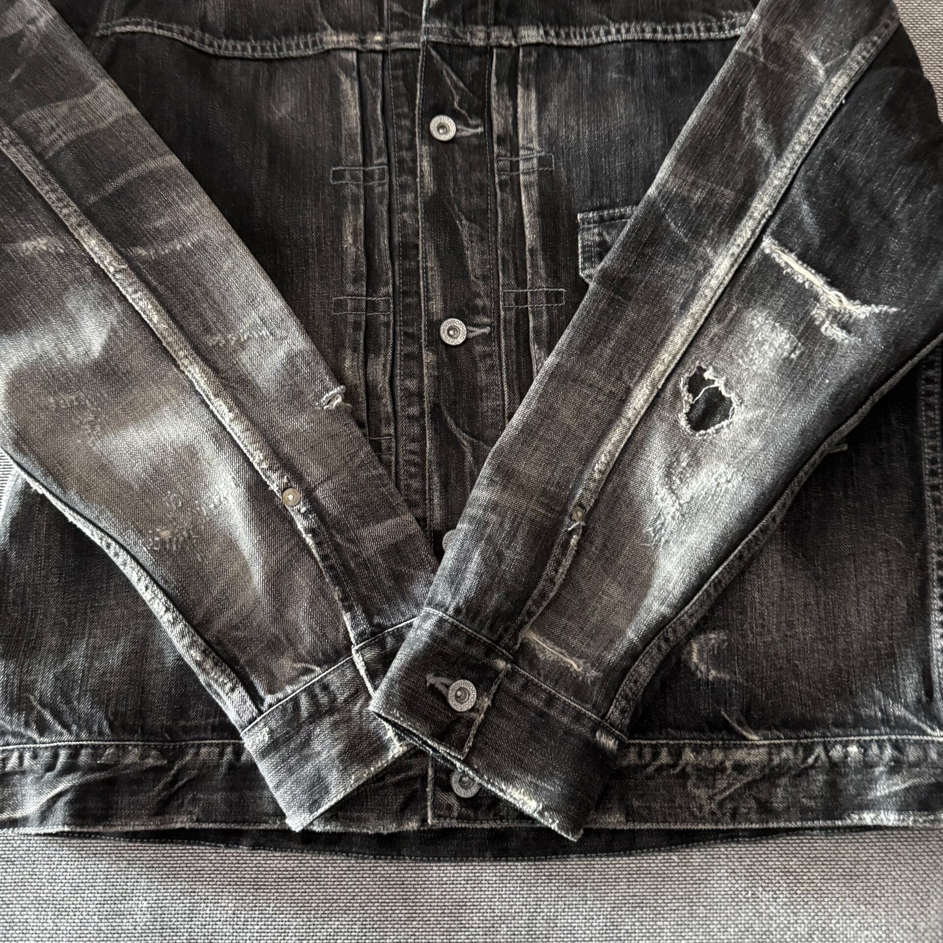 Neighborhood 21ss Stockman Denim Jacket — label