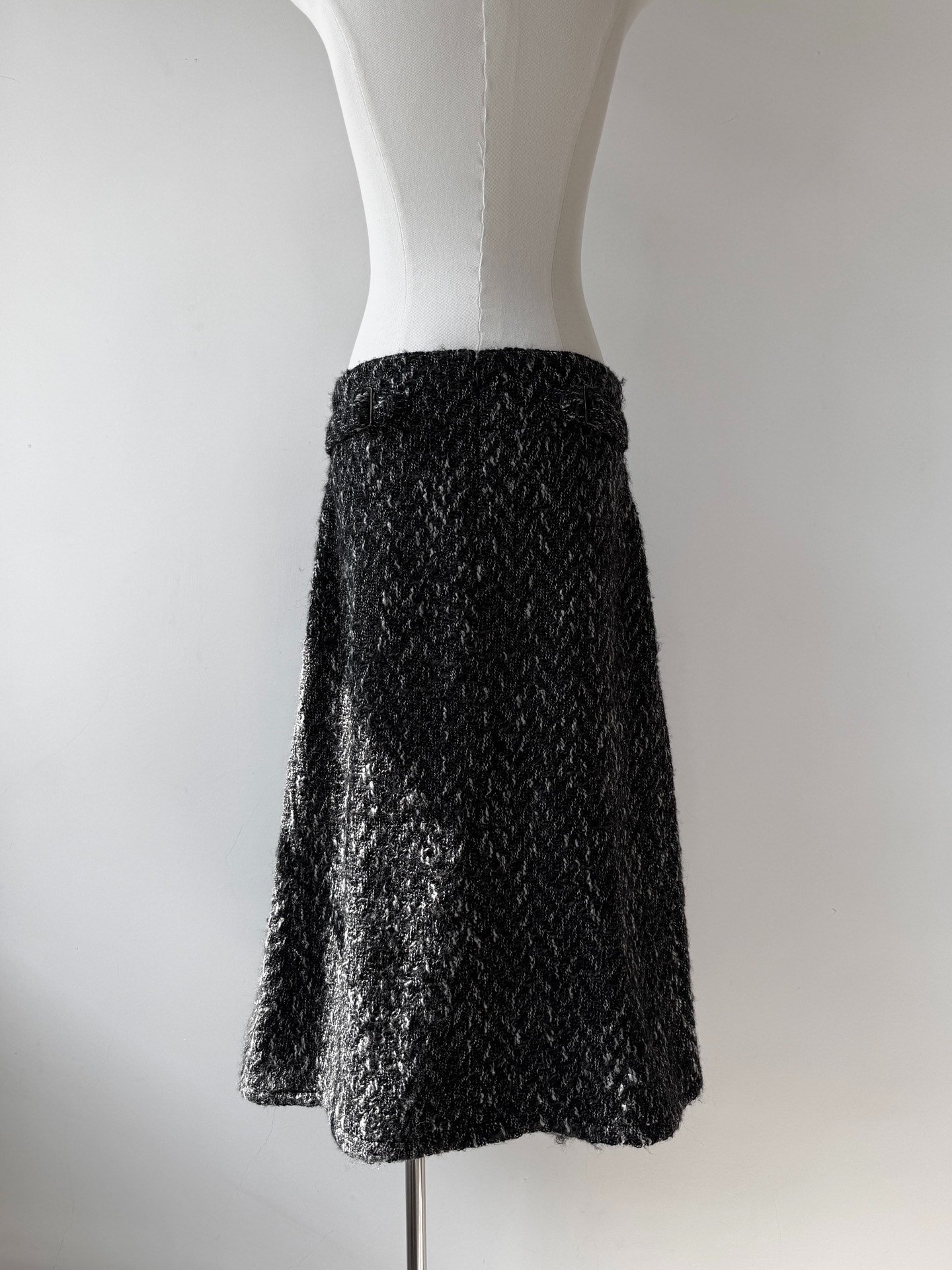 Yohji Yamamoto Y's 06AW Tweed Skirt — back