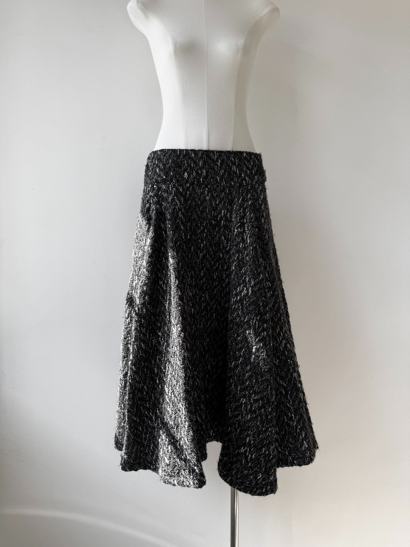 Yohji Yamamoto Y's 06AW Tweed Skirt — front