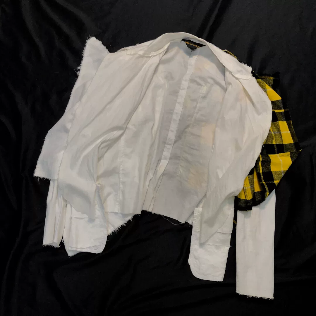 Comme des Garçons 2003SS Layered Jacket — back