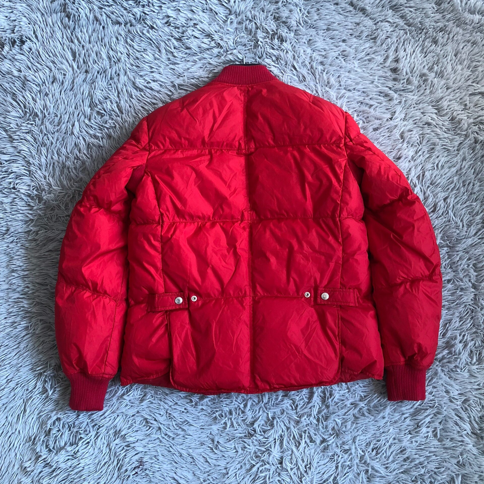 Dsquared2 Red Puffer Jacket — back