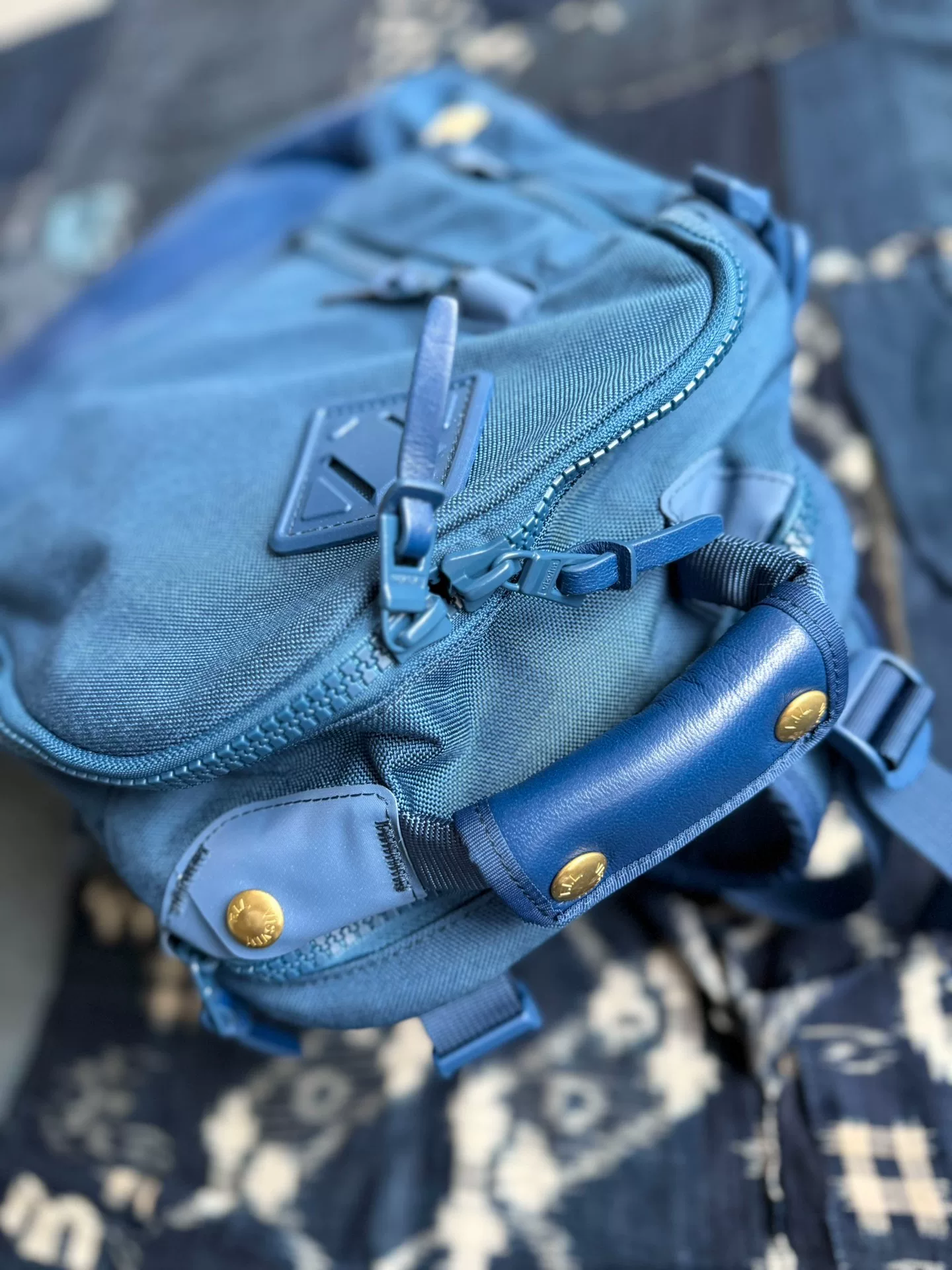 VISVIM 25AW CORDURA 20L Sheepskin Backpack — back