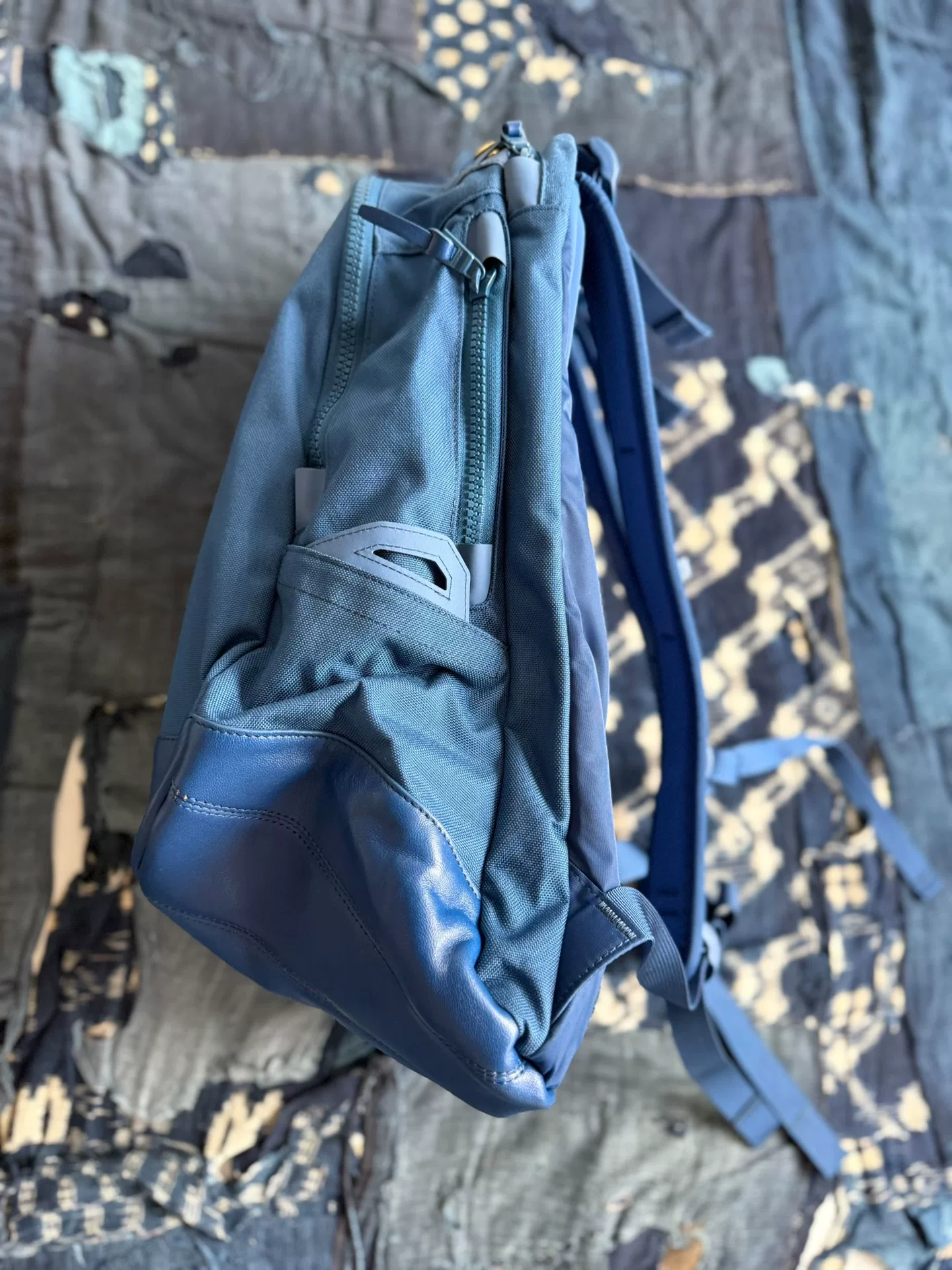 VISVIM 25AW CORDURA 20L Sheepskin Backpack — front