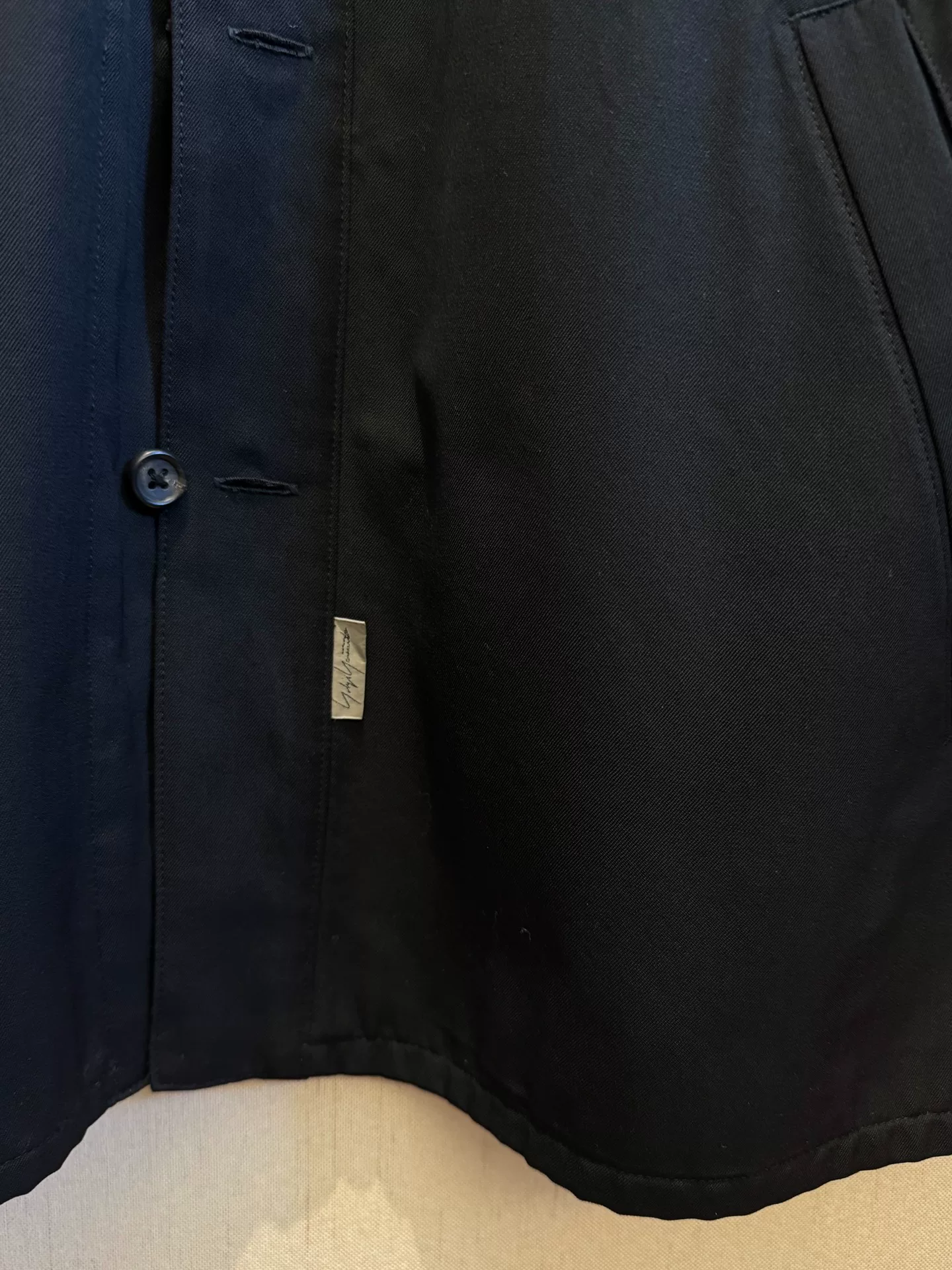 Yohji Yamamoto Pour Homme 00SS Shirt Jacket — front