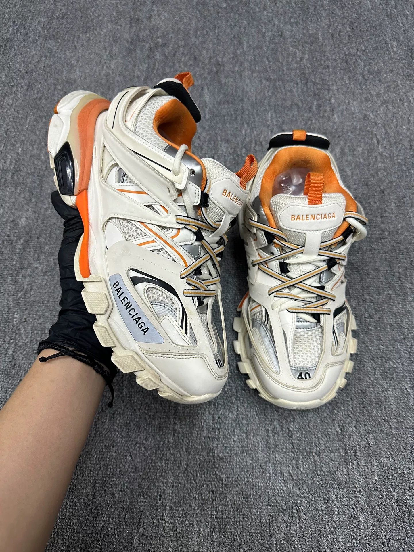 Balenciaga Track Dad Sneakers — back
