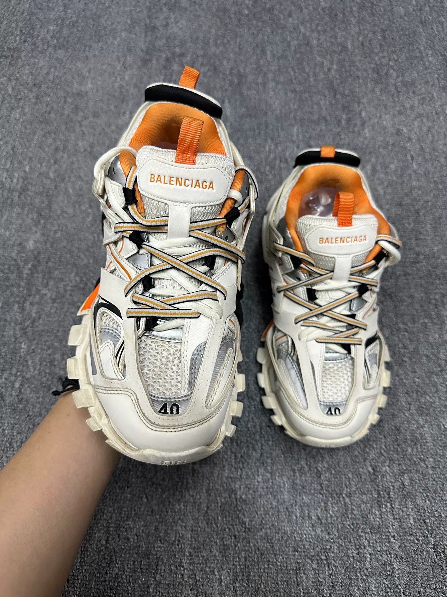 Balenciaga Track Dad Sneakers — detail
