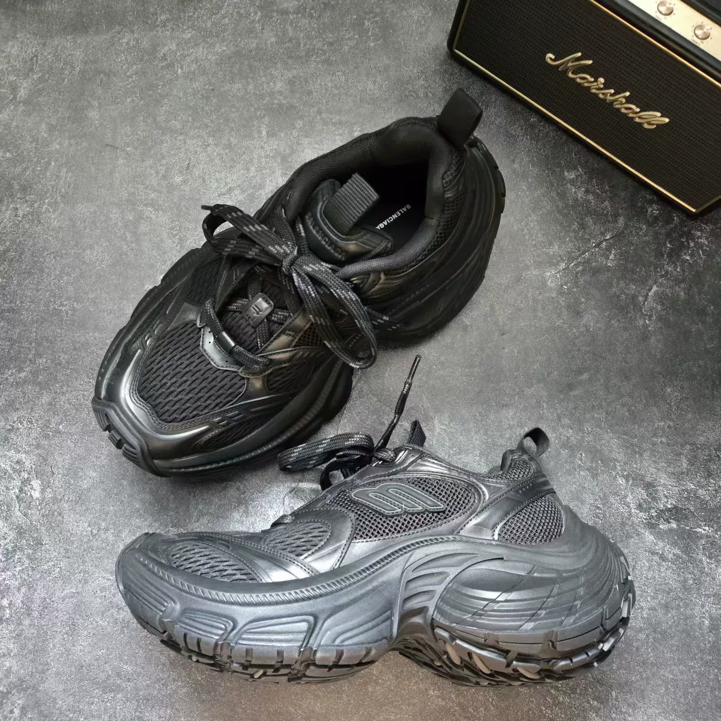 Balenciaga 10XL Black Dad Shoes