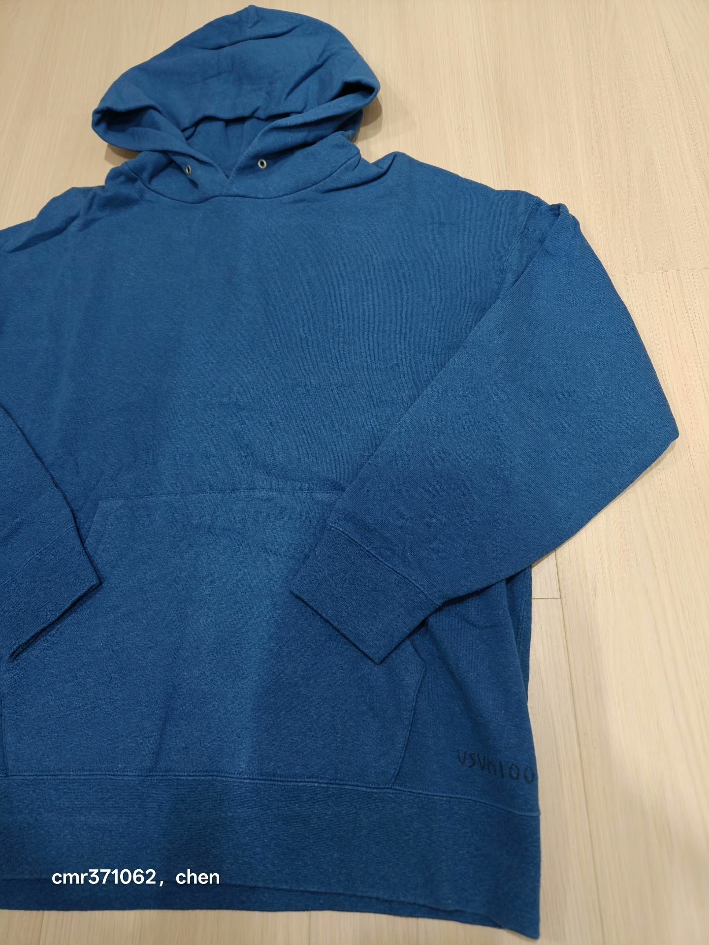VISVIM 21SS JUMBO HOODIE P.O. NUMBERING — detail
