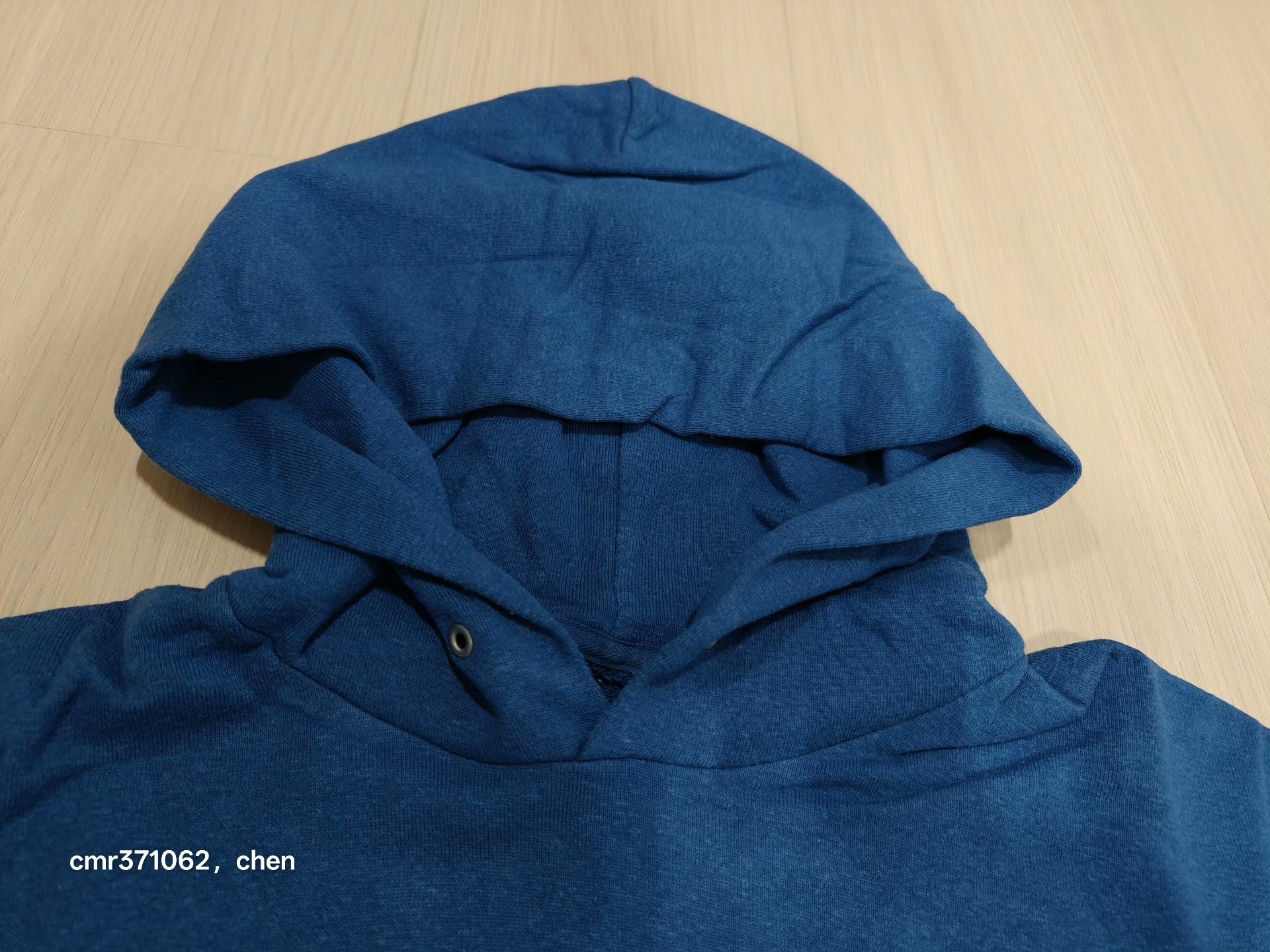 VISVIM 21SS JUMBO HOODIE P.O. NUMBERING — back