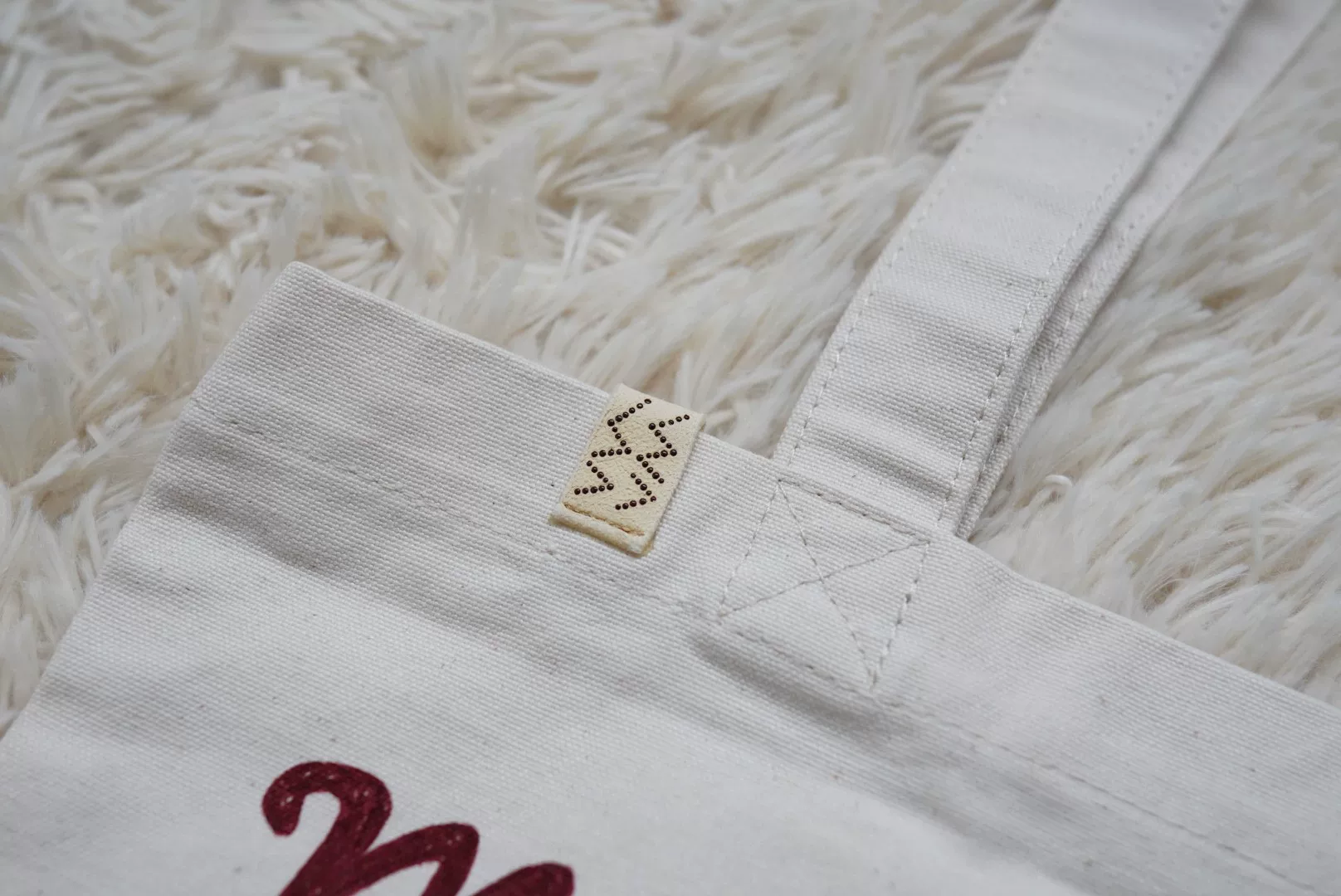 VISVIM 18SS Canvas Tote Marc — front