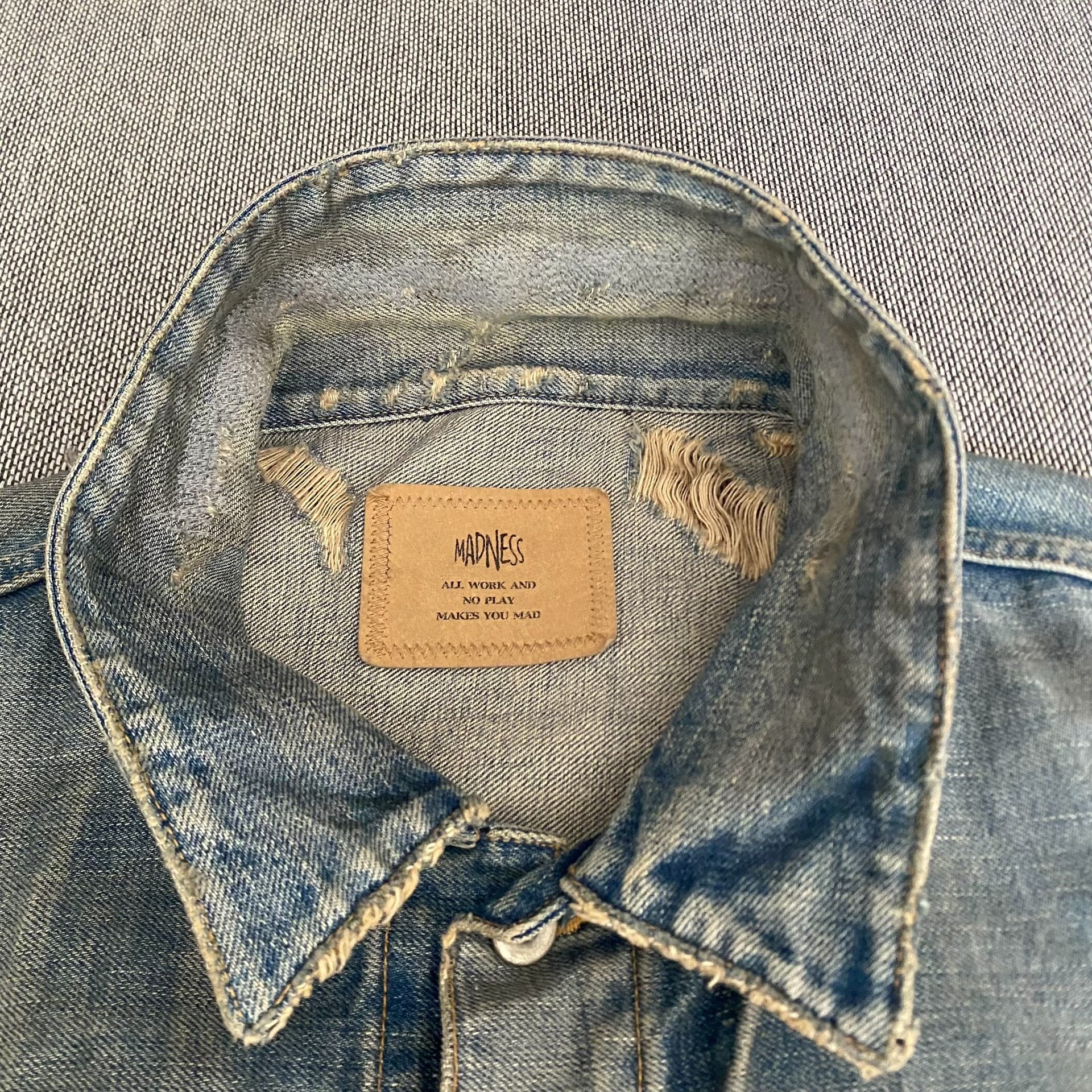 Madness 9th Anniversary Limited Japan Denim Jacket — detail