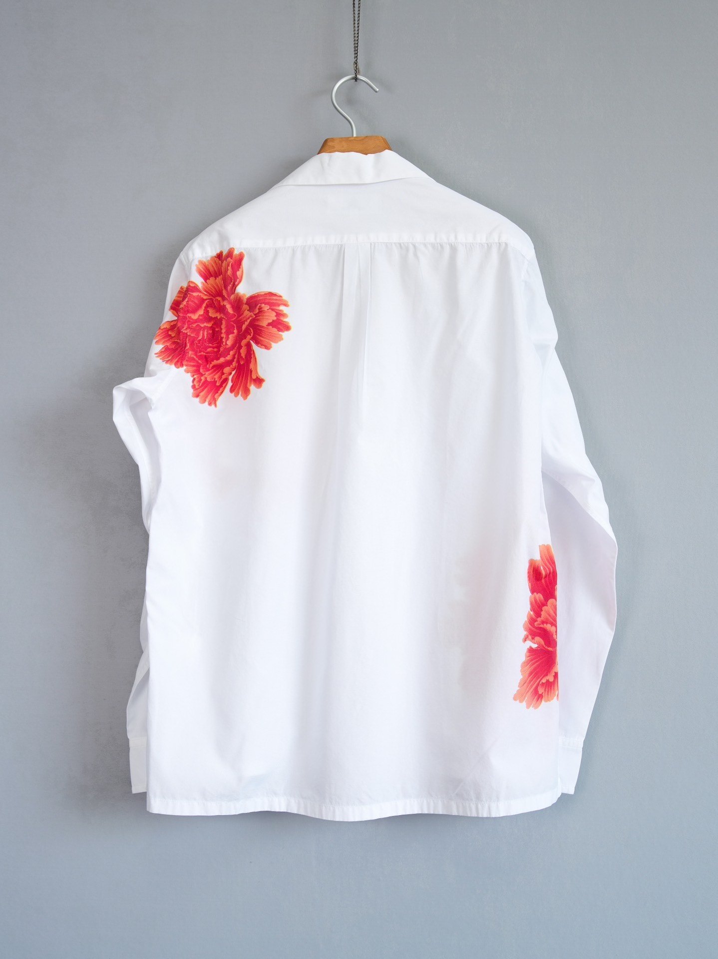 Yohji Yamamoto 05AW Peony Print Shirt — front