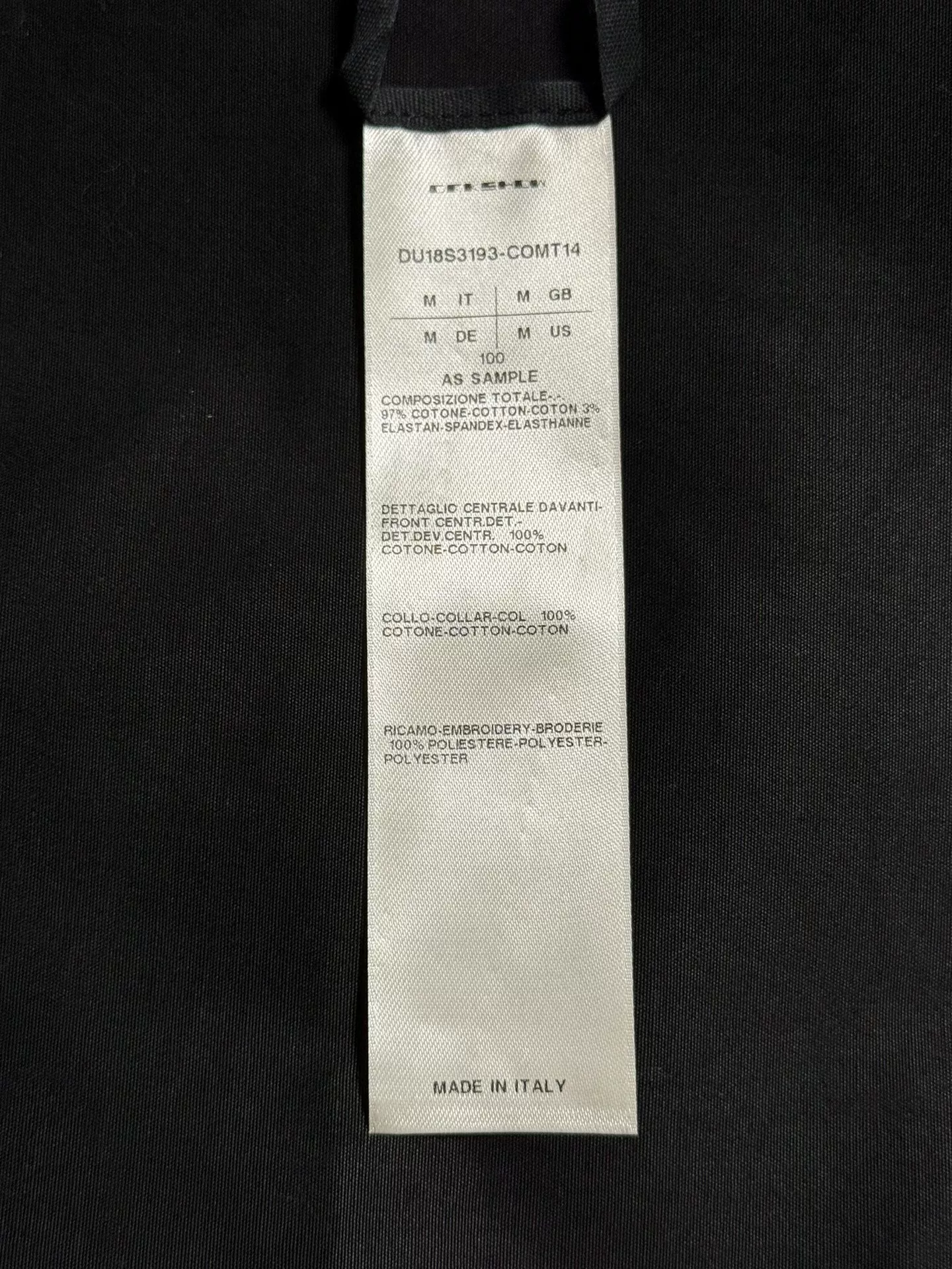 Rick Owens RO Jumbo Fork Sleeveless Tee — detail