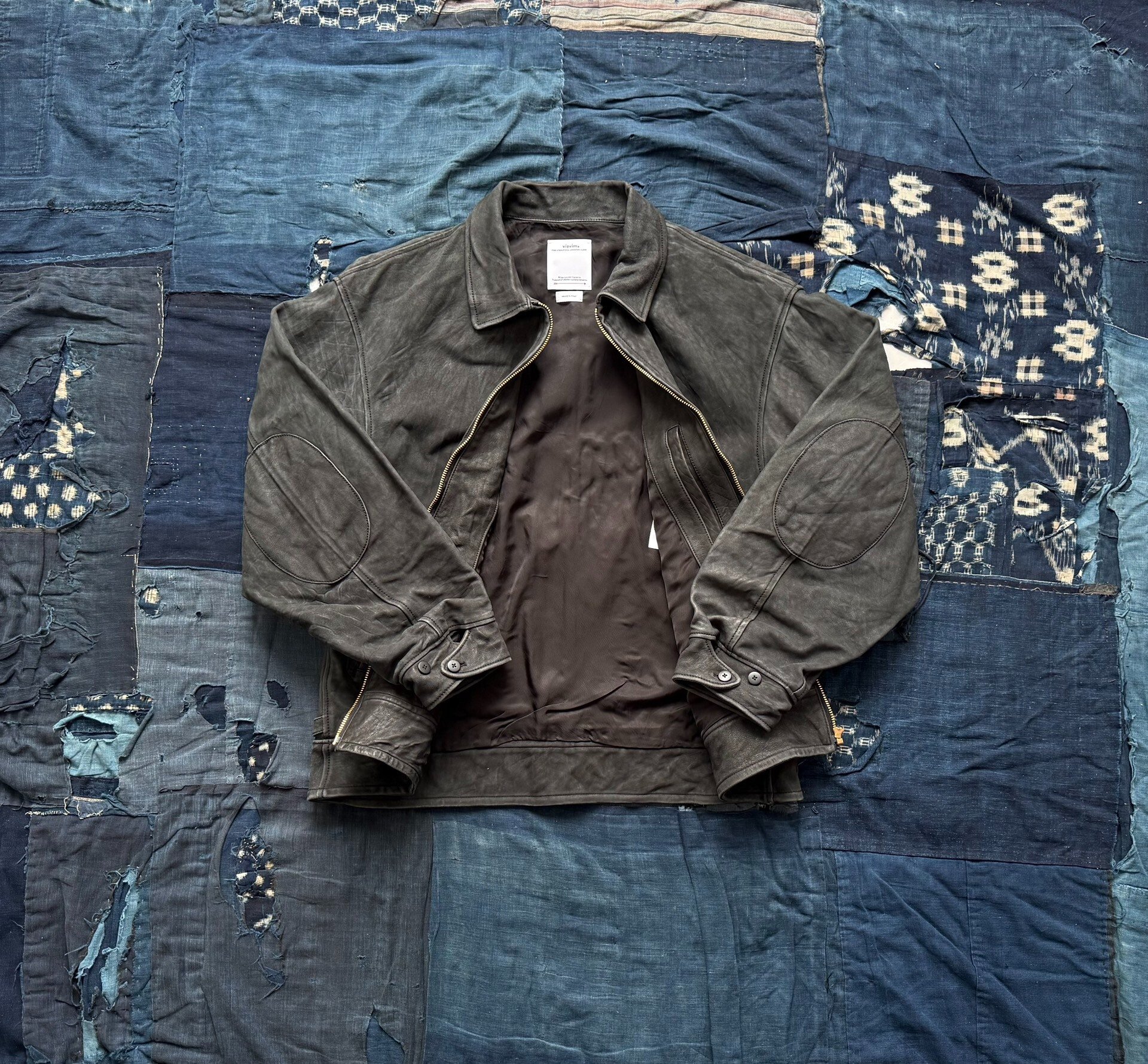 VISVIM 26SS STRATO JKT IT Leather Jacket — front