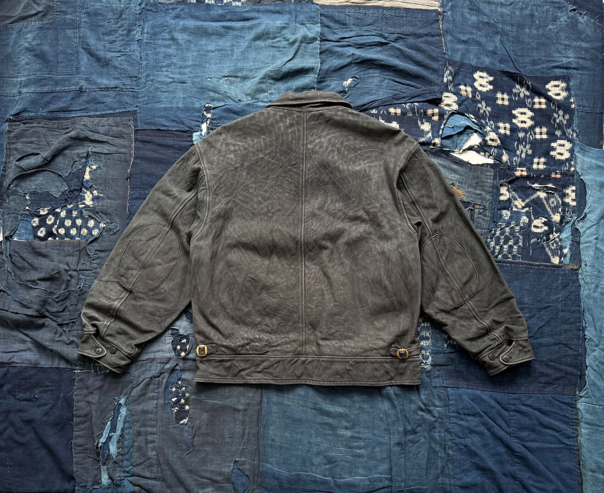 VISVIM 26SS STRATO JKT IT Leather Jacket — detail