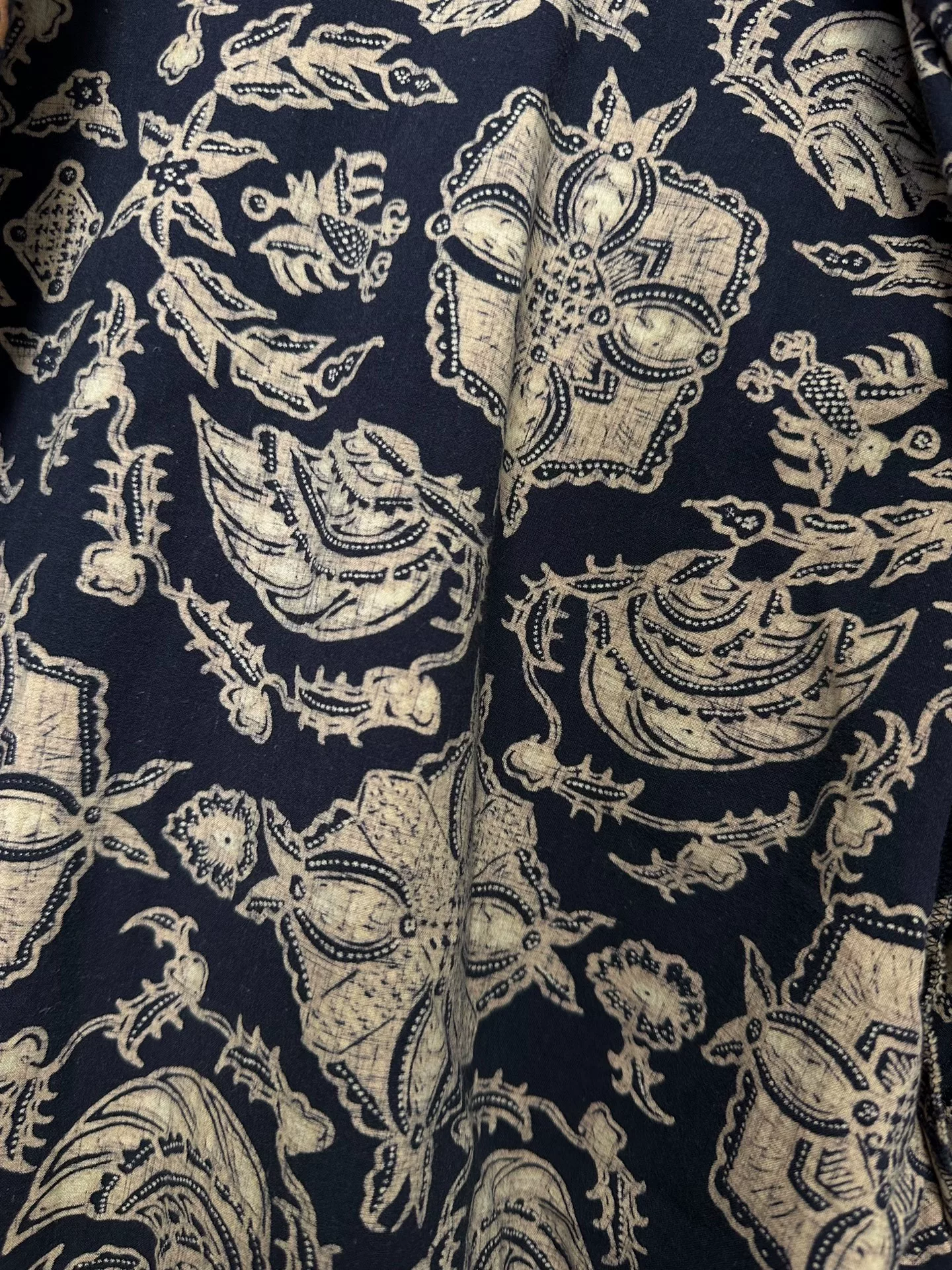 Comme des Garçons 1970s Haori Shirt — back