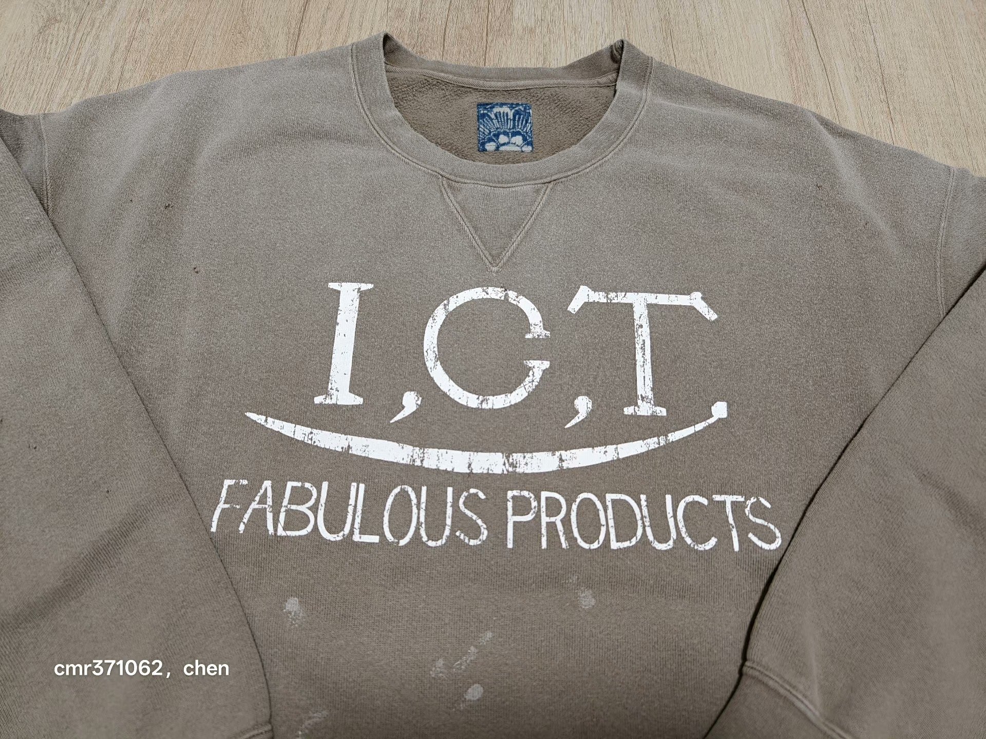 visvim 26 ICT Junbo SB Sweat L/S — detail