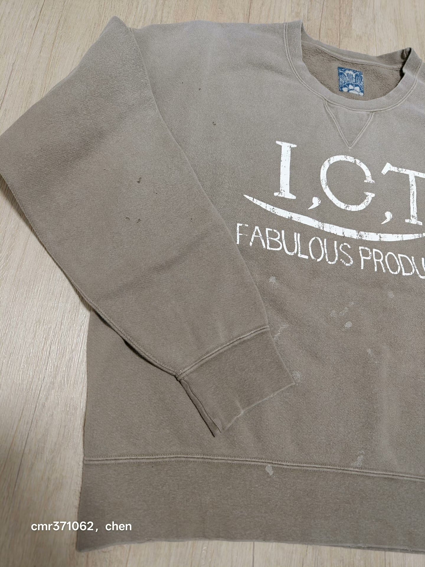 visvim 26 ICT Junbo SB Sweat L/S — back
