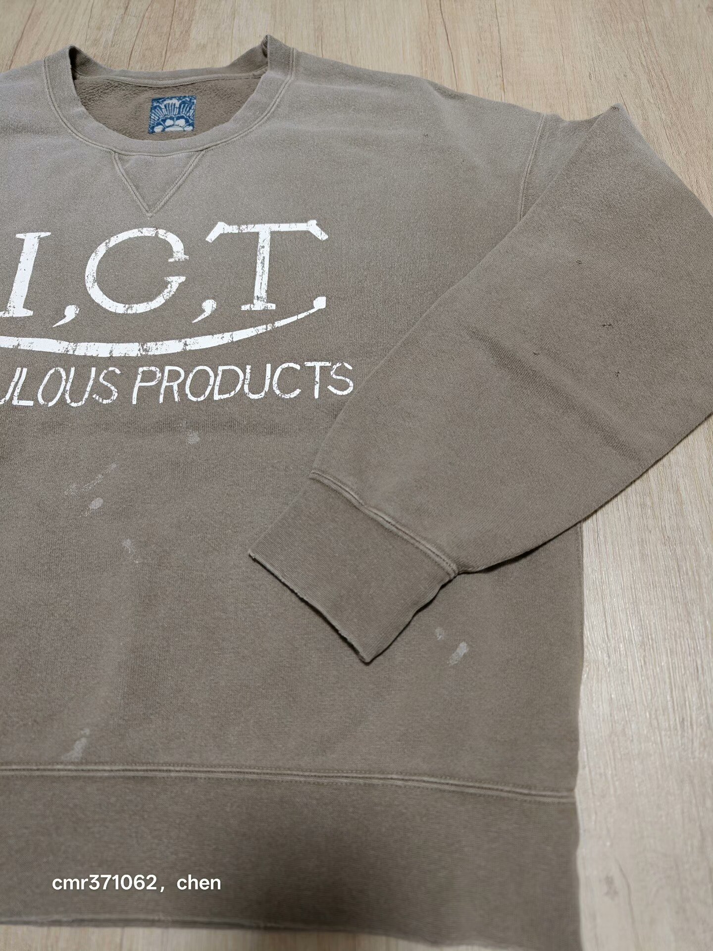 visvim 26 ICT Junbo SB Sweat L/S — label