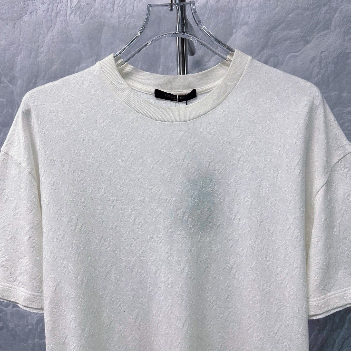 Louis Vuitton FW24 Jacquard Short Sleeve Tee — front