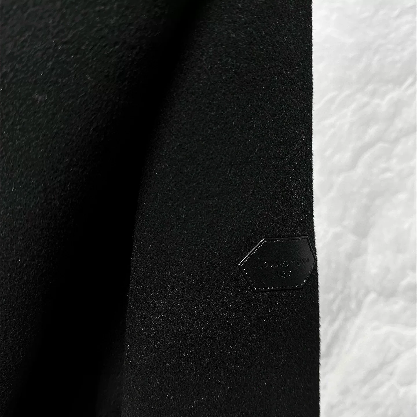 Louis Vuitton Cashmere Wrap Hooded Coat — back