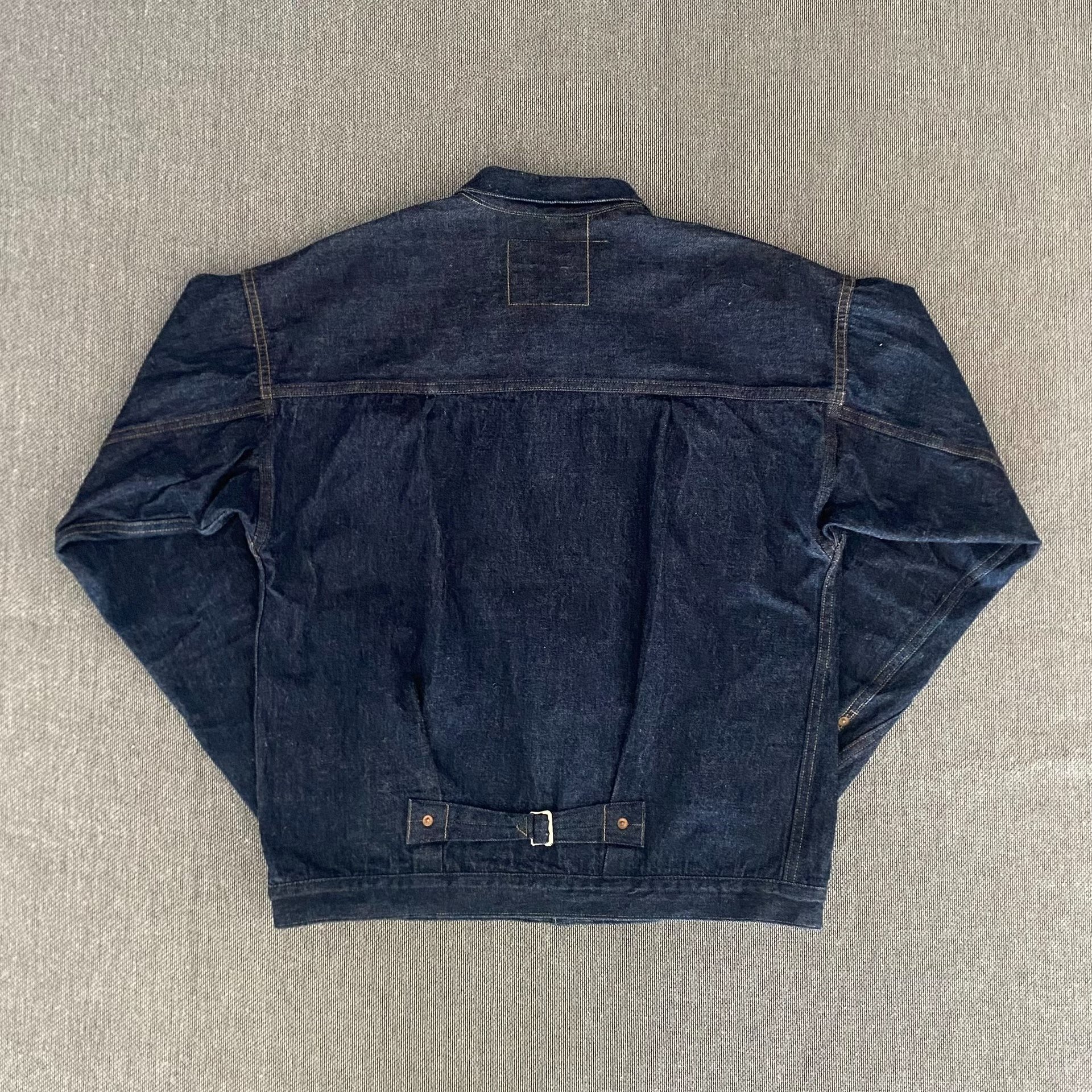 Warehouse 2001xx Natural Dye Denim Jacket — front