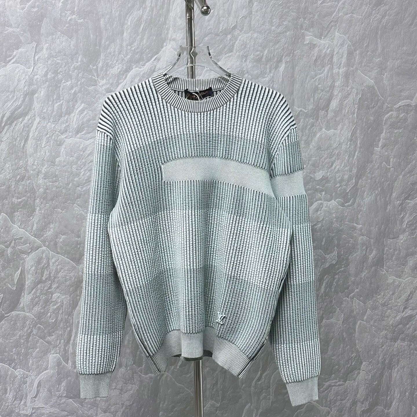 Louis Vuitton Logo Stripe Sweater