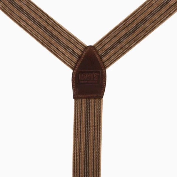 Levi's LVC Vintage Italy Made Suspenders — front