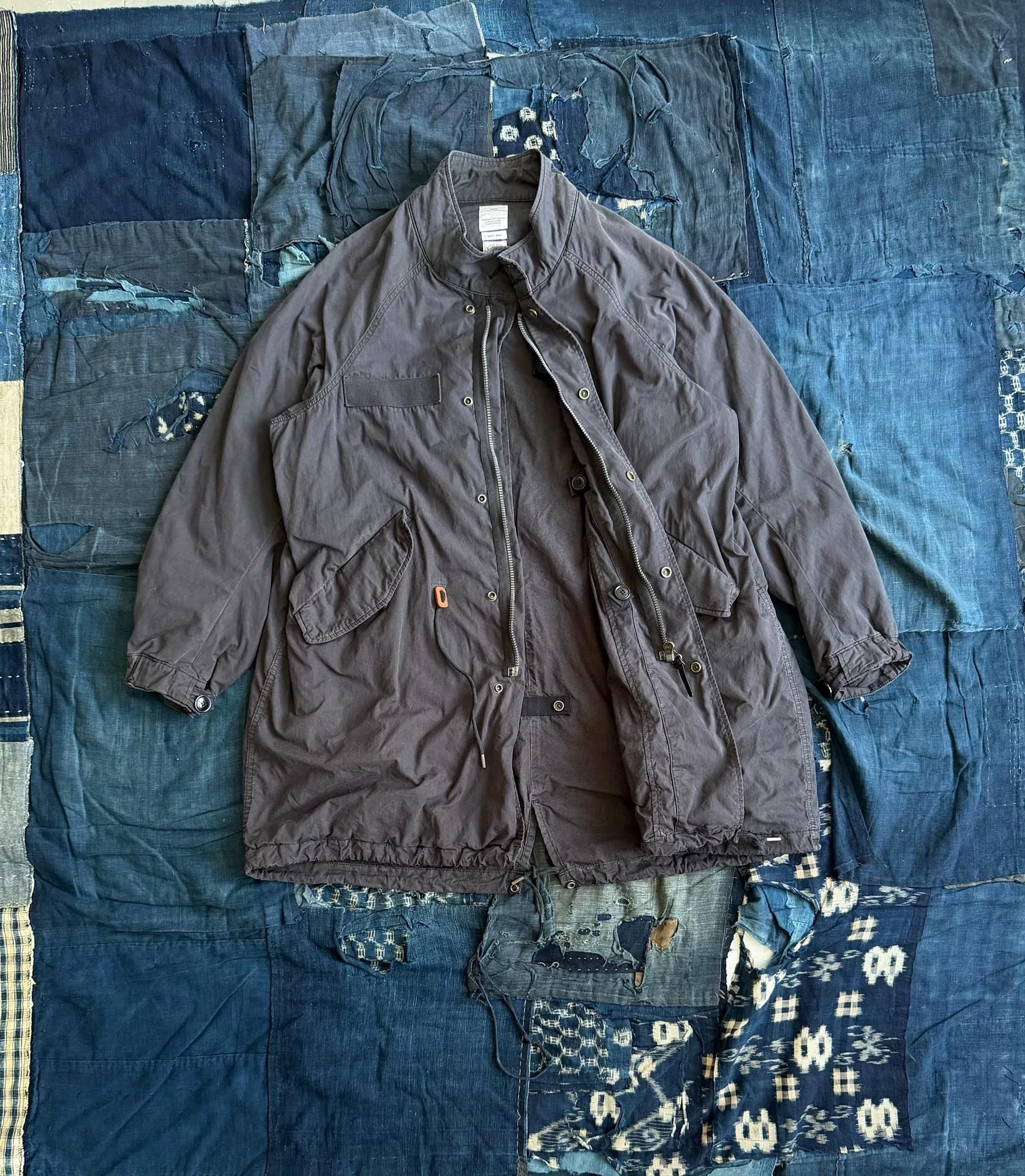 Visvim 18SS Fishtail Parka — front