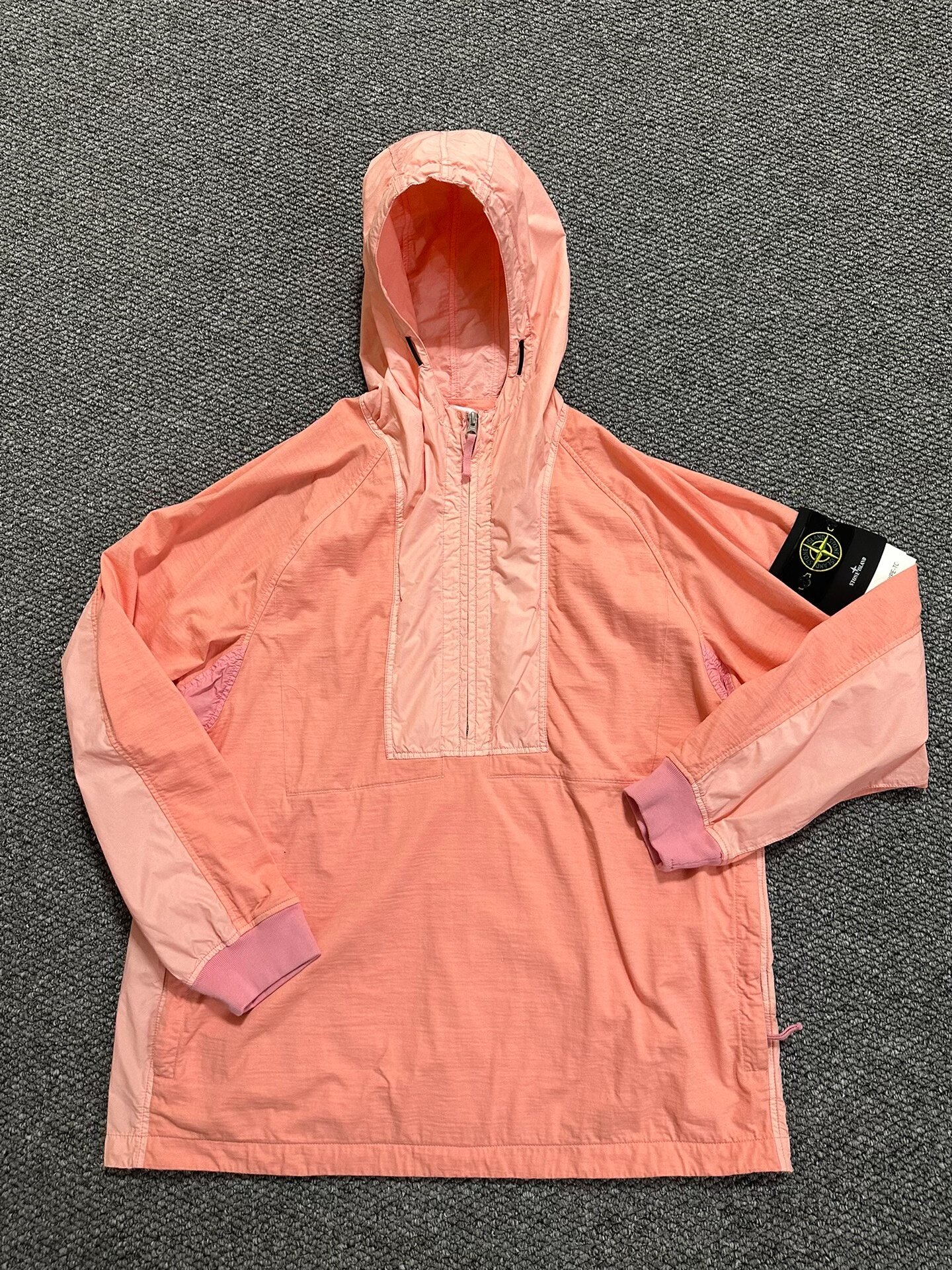 Stone Island Pink Pullover Jacket XL