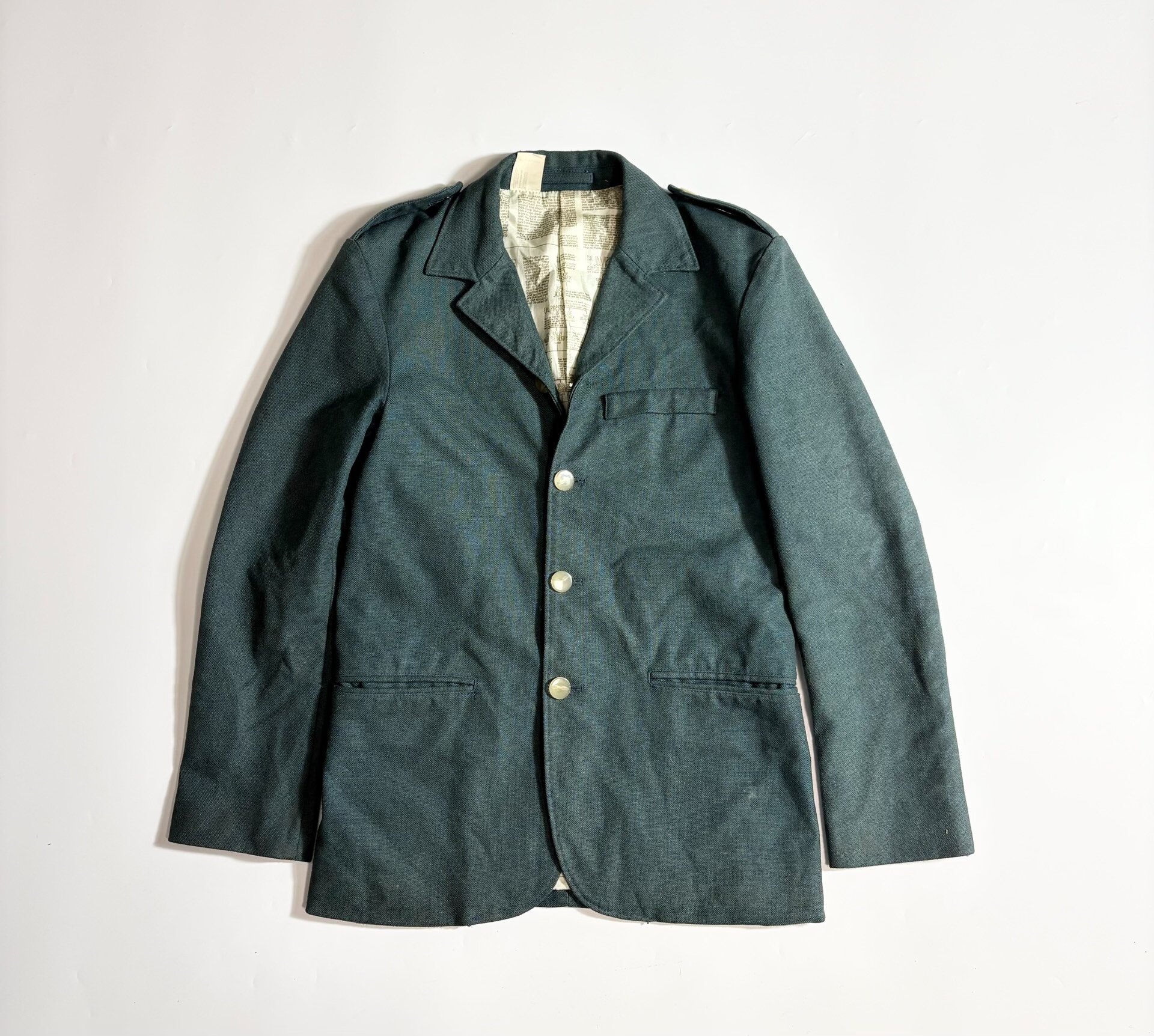 N.HOOLYWOOD Structured Green Jacket