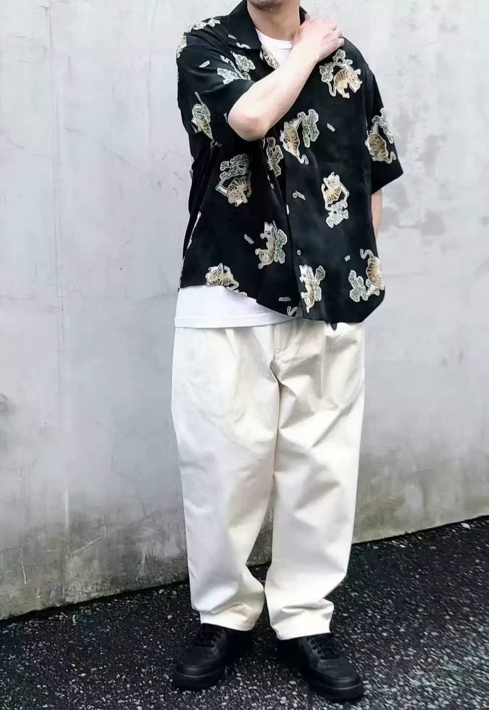 Visvim 24SS Copa Silk Tiger Shirt — front
