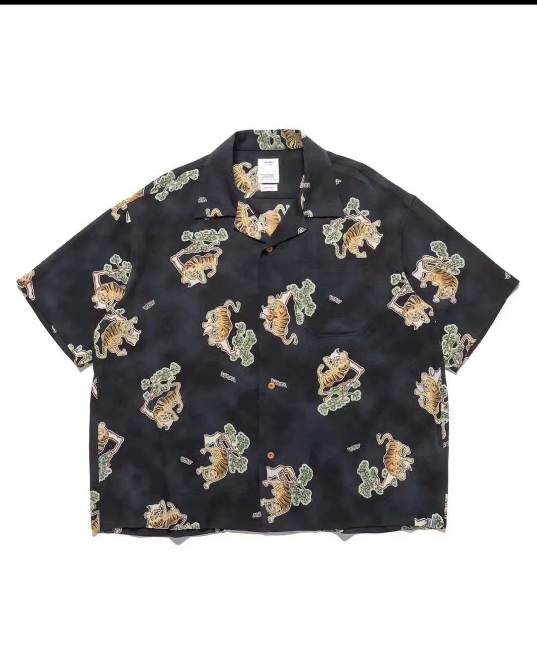 Visvim 24SS Copa Silk Tiger Shirt