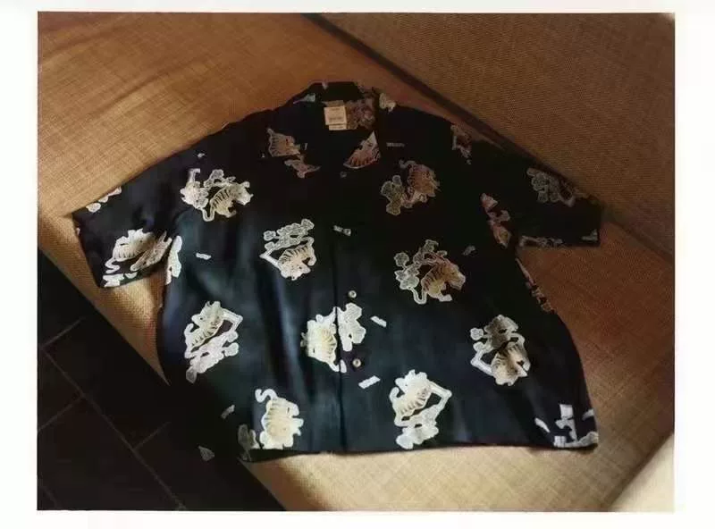 Visvim 24SS Copa Silk Tiger Shirt — back