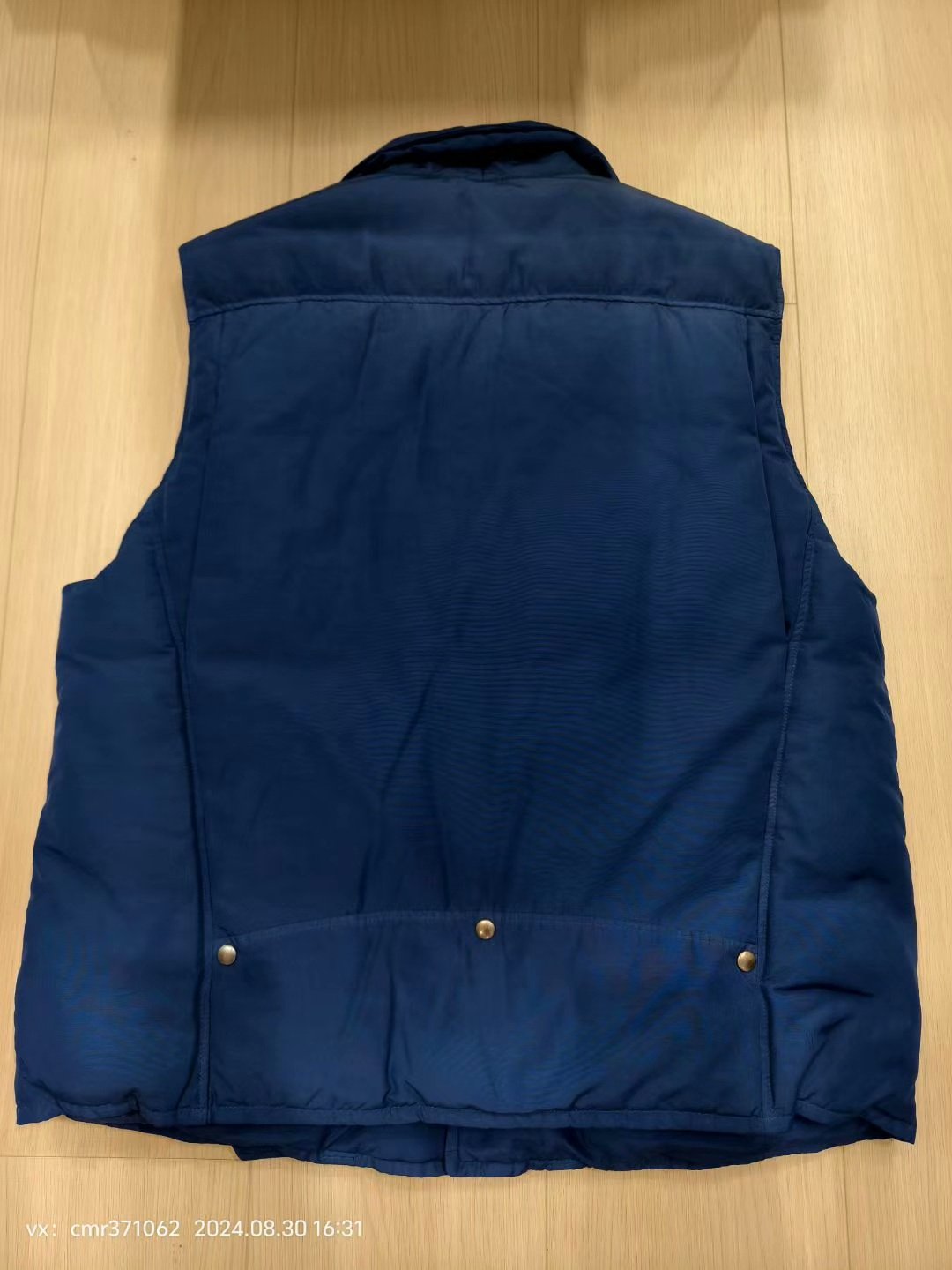 visvim 20AW Strabler Down Vest — back