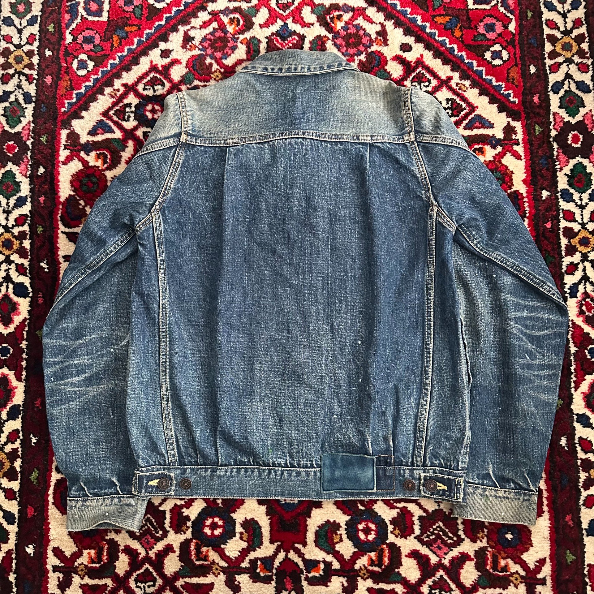 VISVIM 18aw 101 JUMBO Denim Jacket — detail