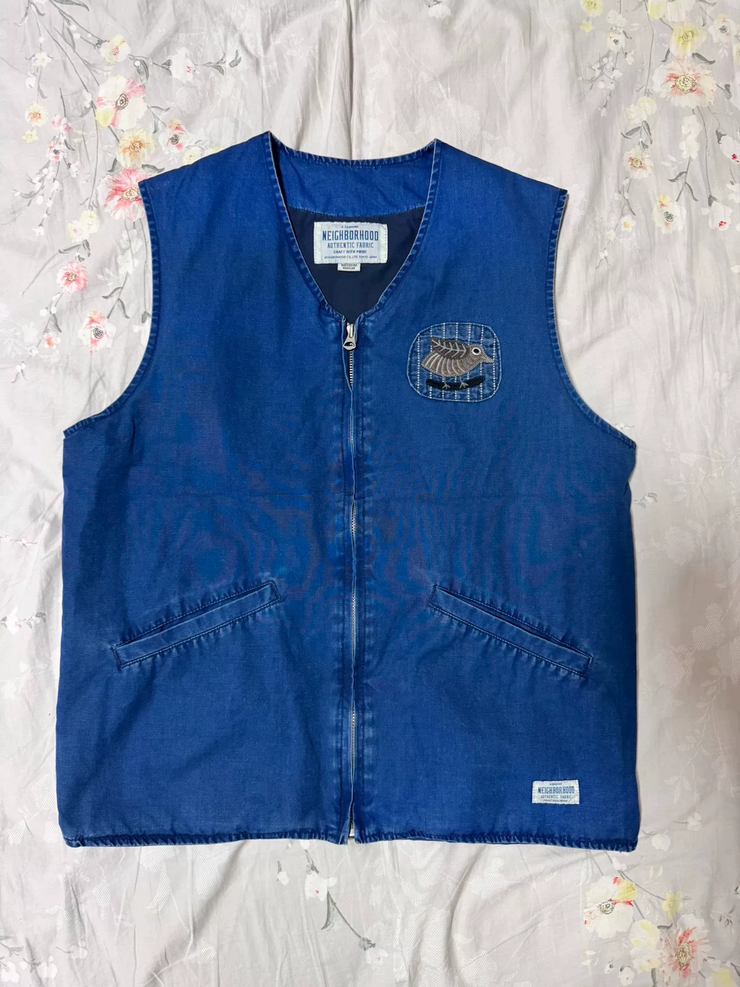 Neighborhood 16ss Indigo Denim Vest