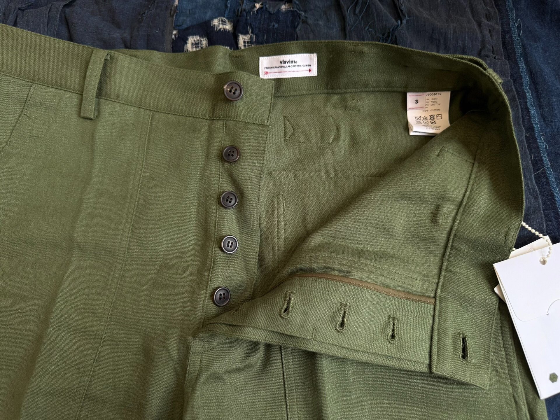 VISVIM 22SS ALDA Cargo Military Pants — back