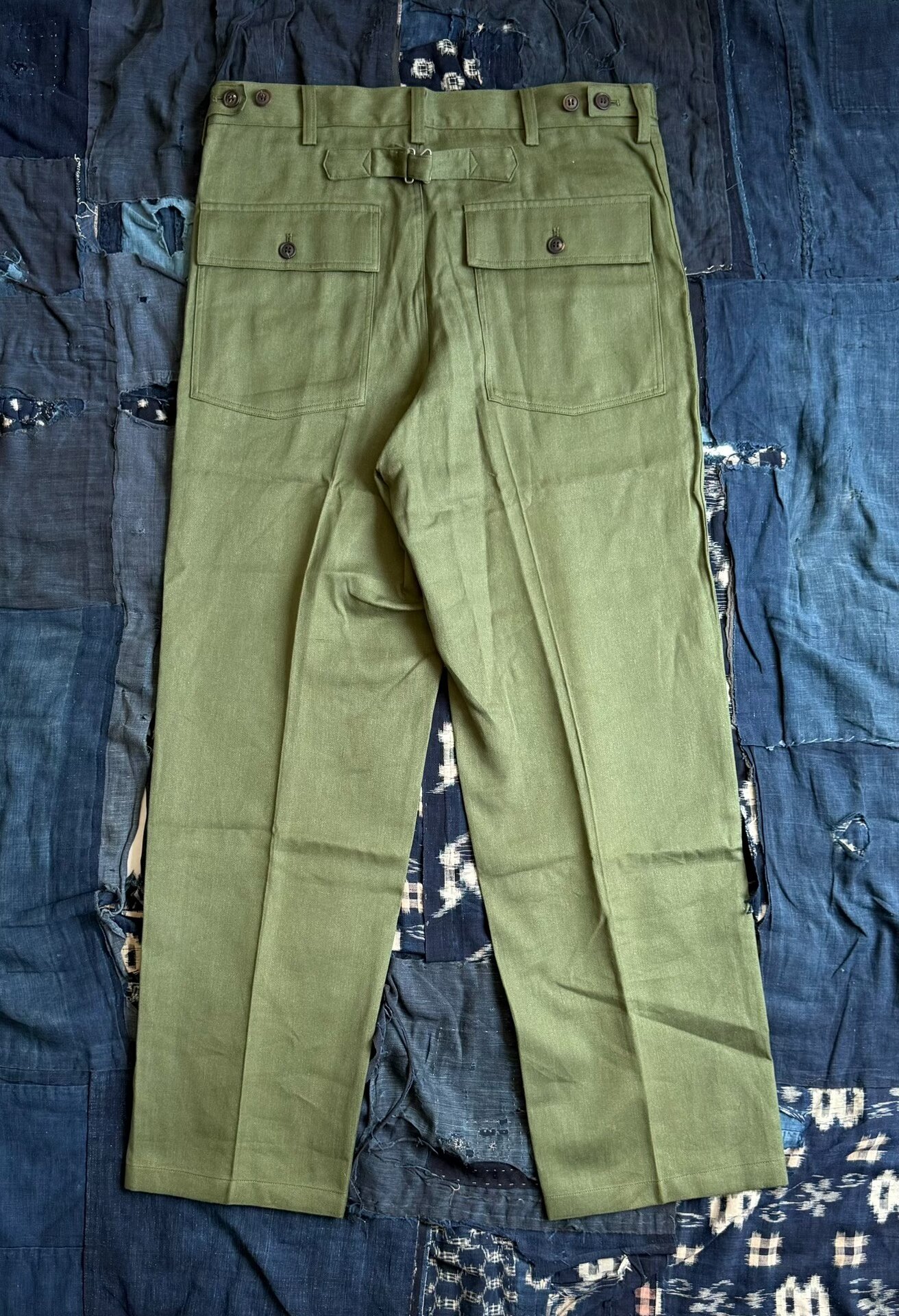 VISVIM 22SS ALDA Cargo Military Pants — front