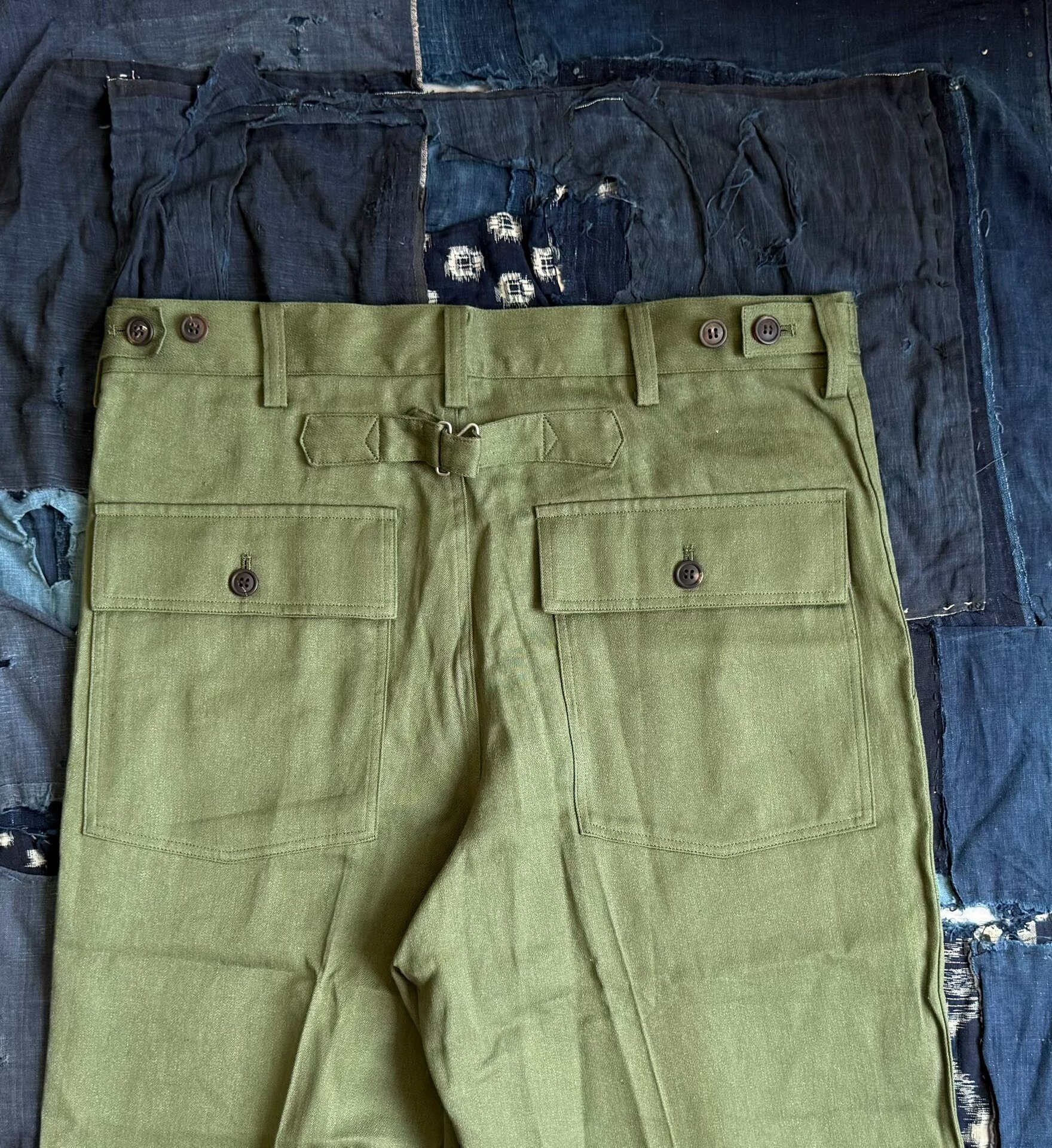 VISVIM 22SS ALDA Cargo Military Pants — label