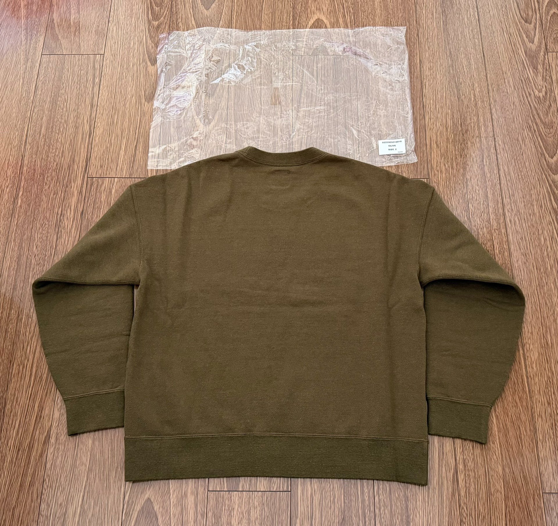 VISVIM 25AW ICT JUMBO SB SWEAT L/S — front