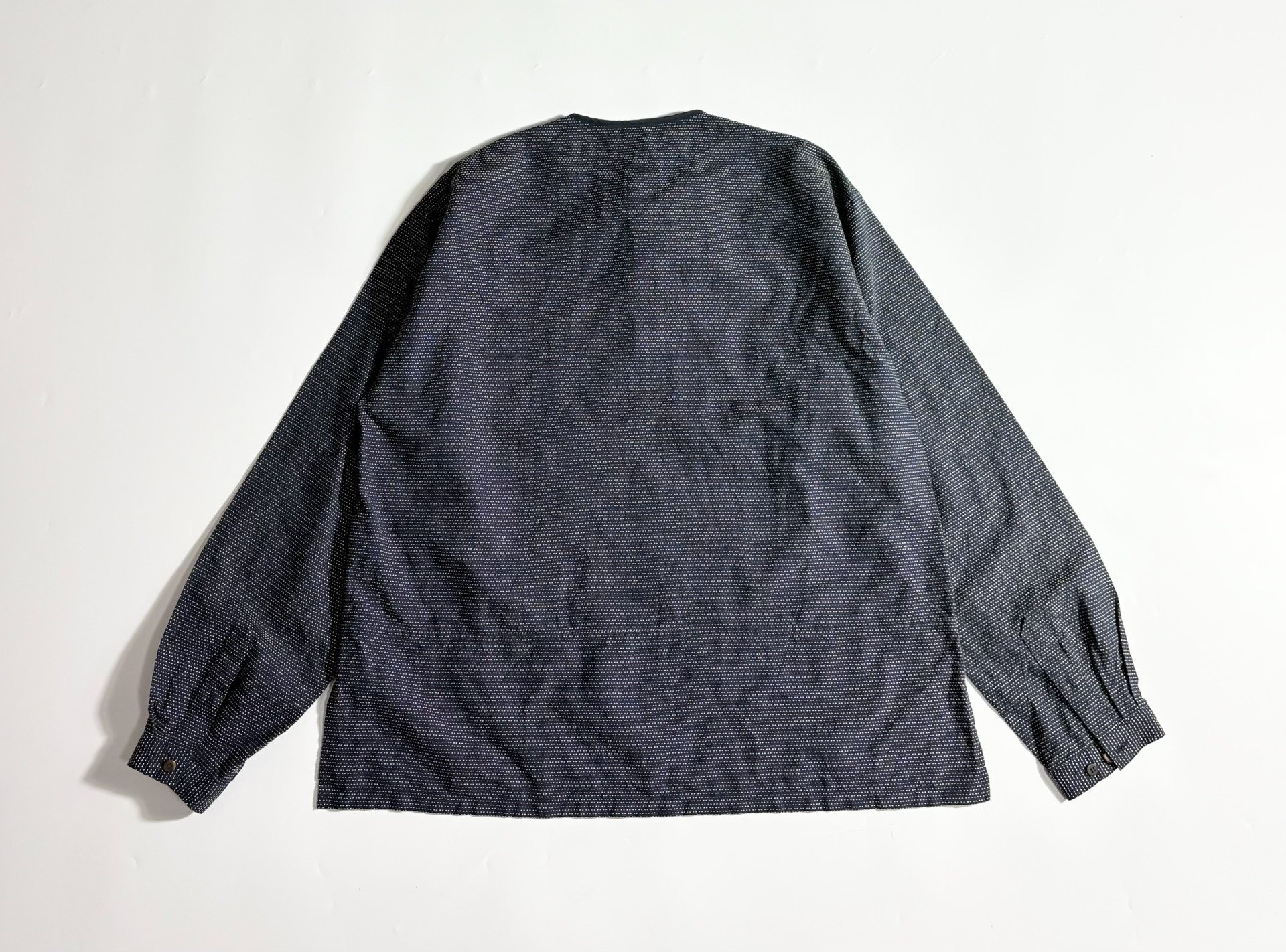Visvim ICT Tunic Sashiko Shirt — detail