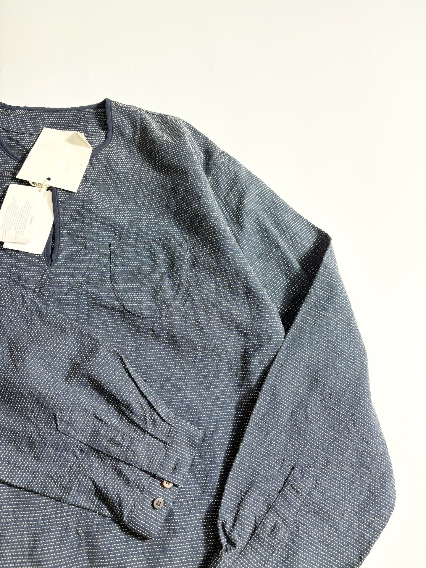 Visvim ICT Tunic Sashiko Shirt — front