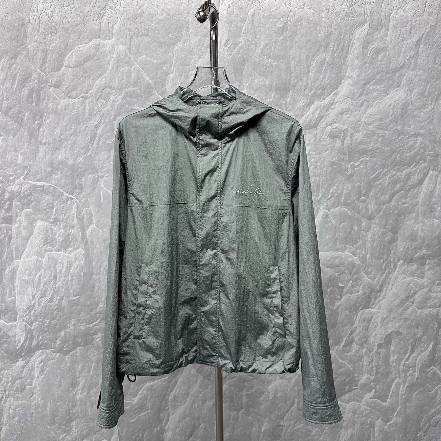 Dior FW24 1947 Logo Embroidered Hooded Jacket