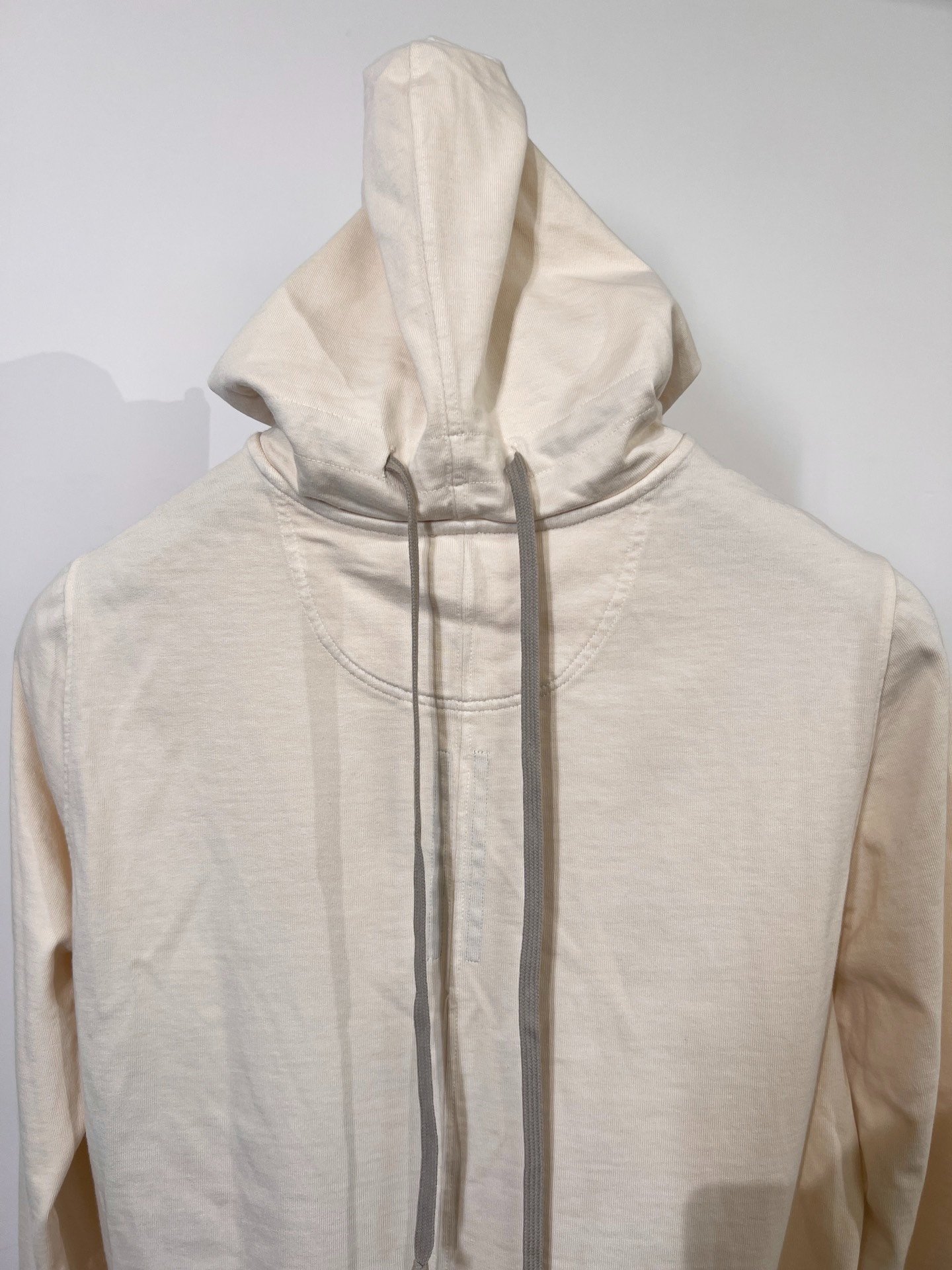 Rick Owens Drkshdw Reverse Drawstring Hoodie XS — back
