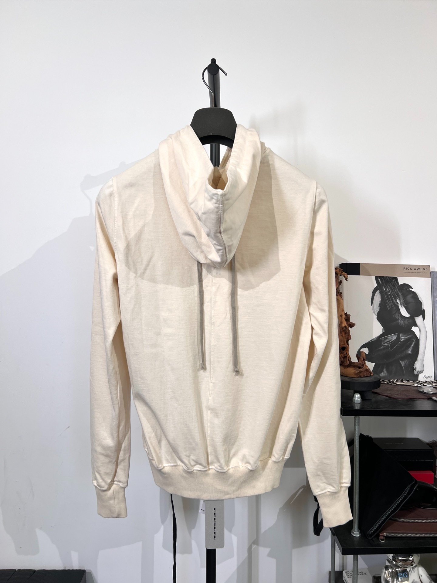 Rick Owens Drkshdw Reverse Drawstring Hoodie XS