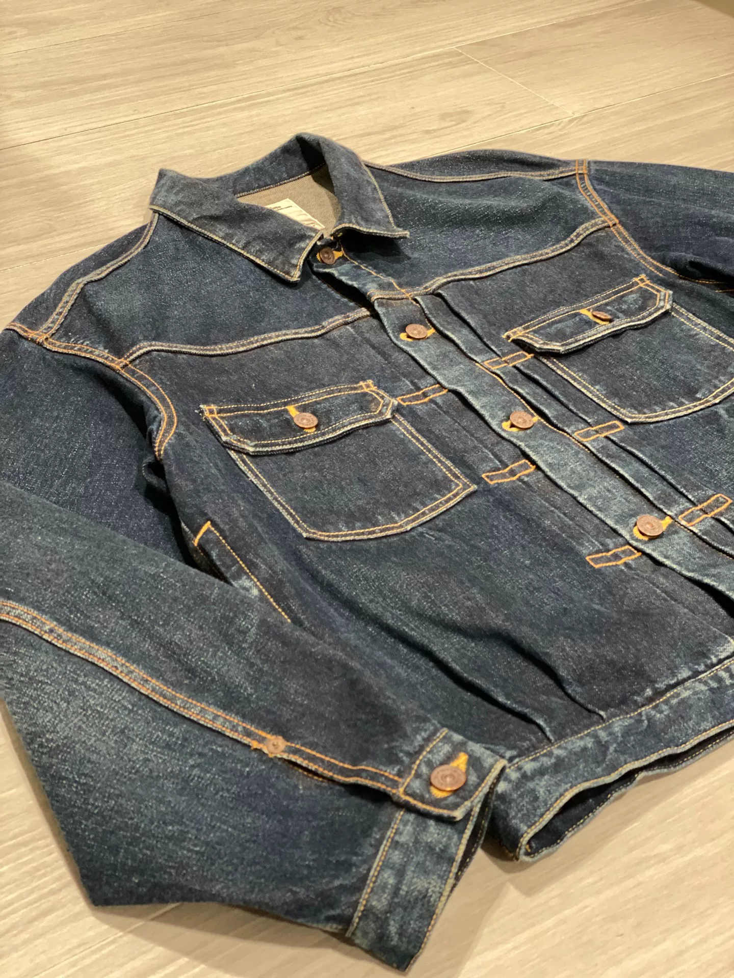 VISVIM 23AW Mud Dyed Denim Jacket