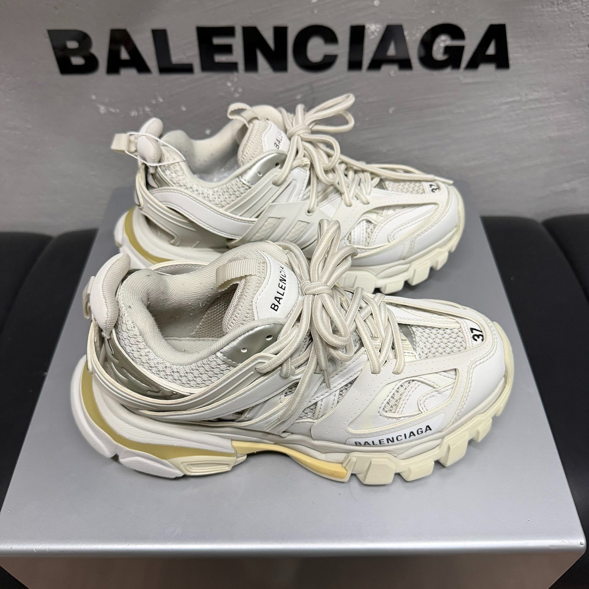 Balenciaga Track Chunky Sneakers — back