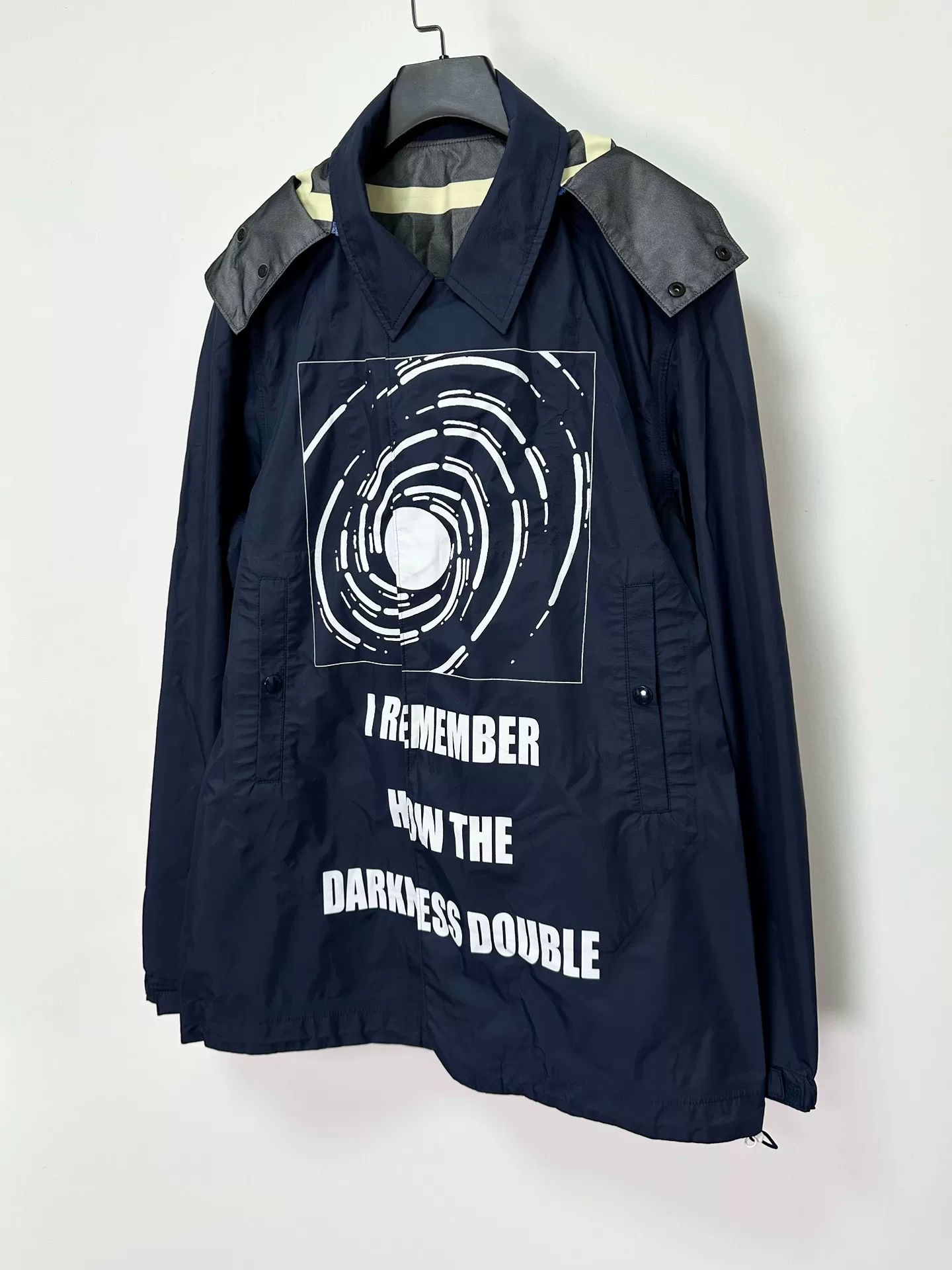 Undercover 15SS Detachable Work Jacket — back