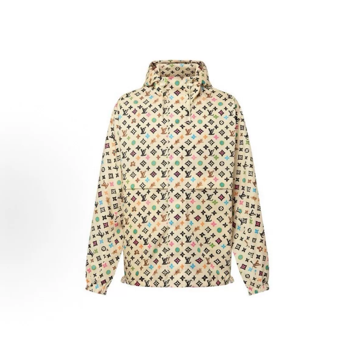 Louis Vuitton Colorful Monogram Hooded Jacket